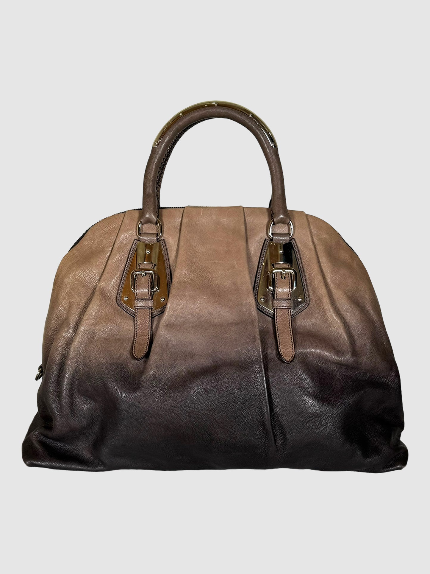 2007 Glaze Ombré Leather Dome Satchel Bag