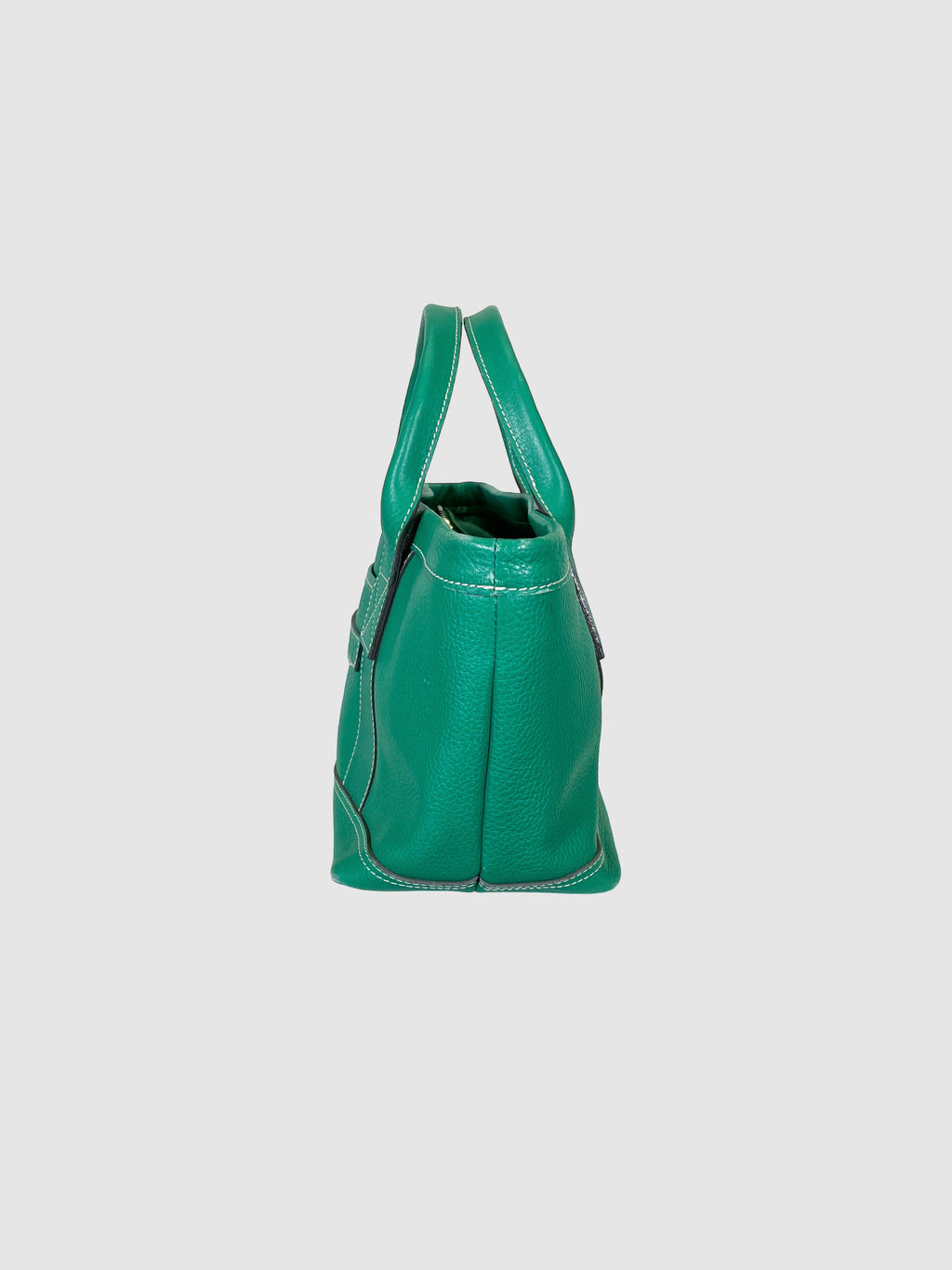Vintage Pebbled Leather Handbag