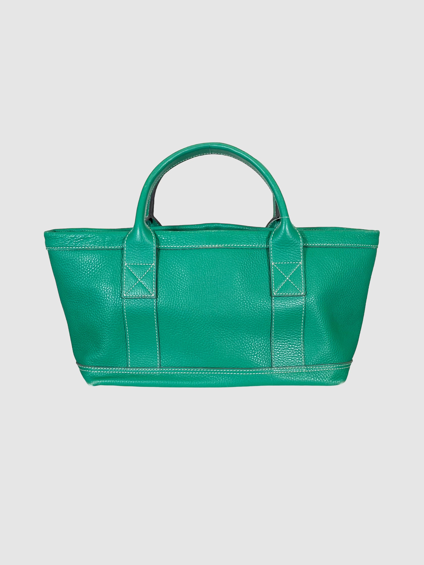 Vintage Pebbled Leather Handbag