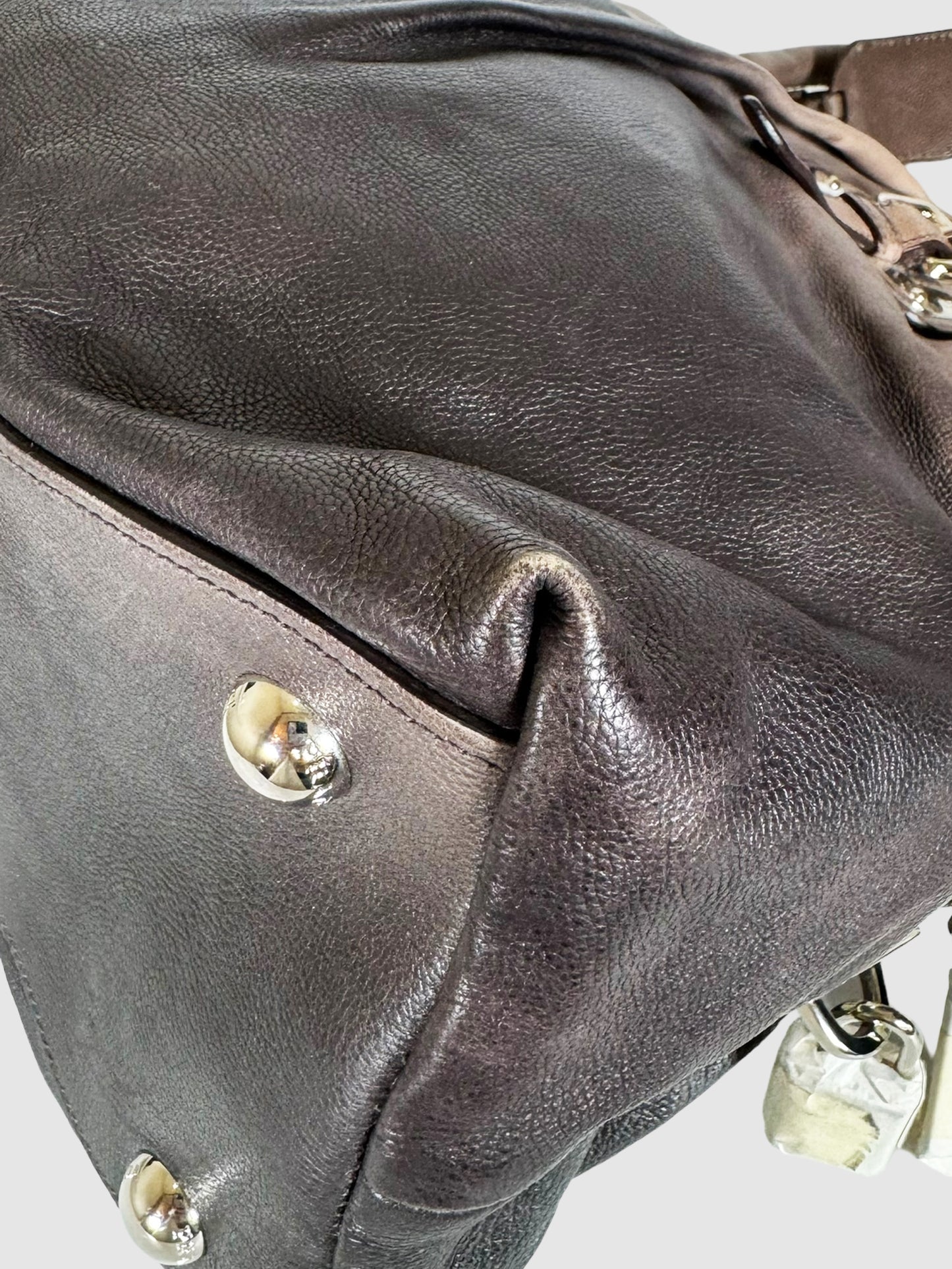 2007 Glaze Ombré Leather Dome Satchel Bag