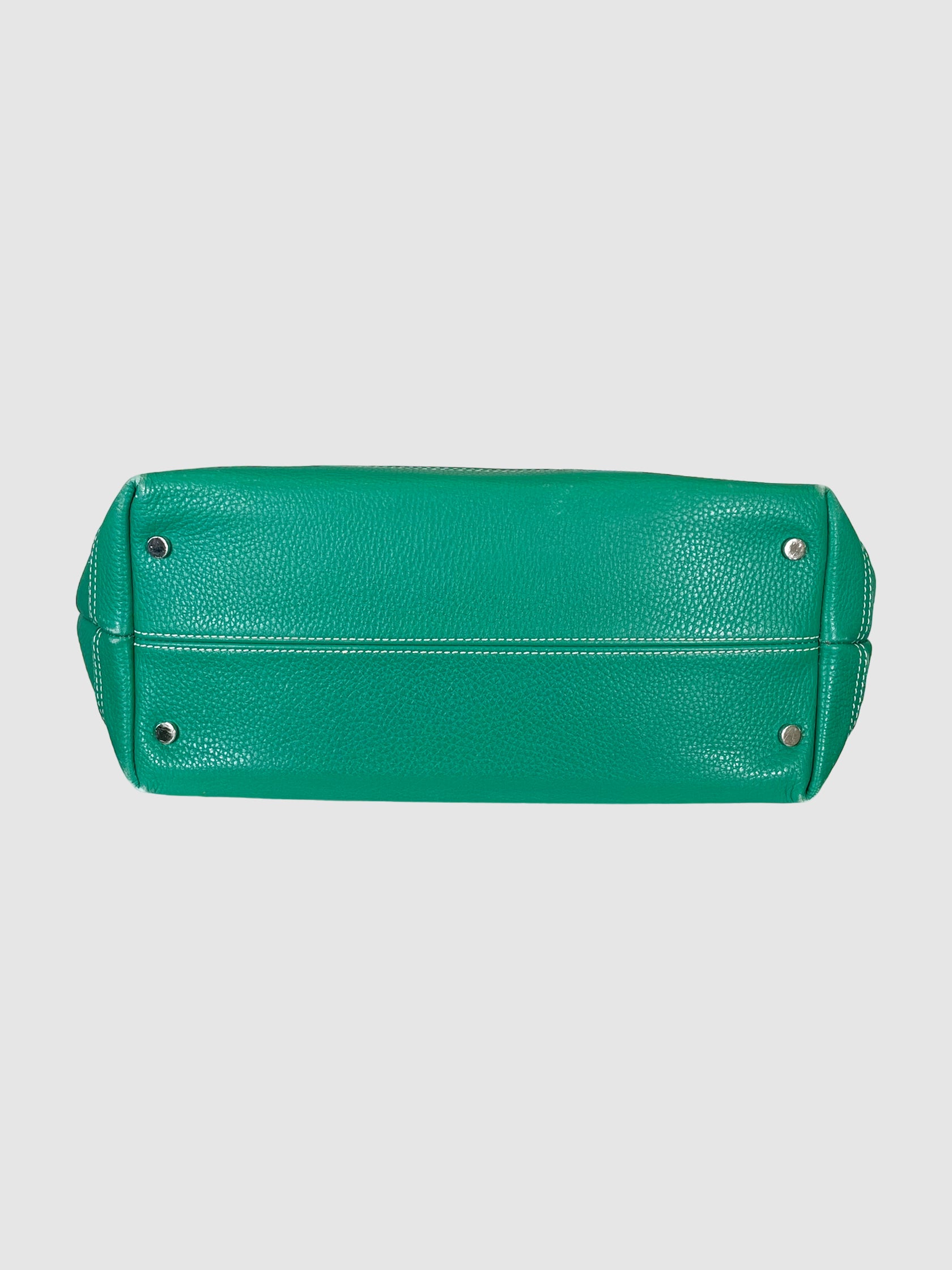 Vintage Pebbled Leather Handbag