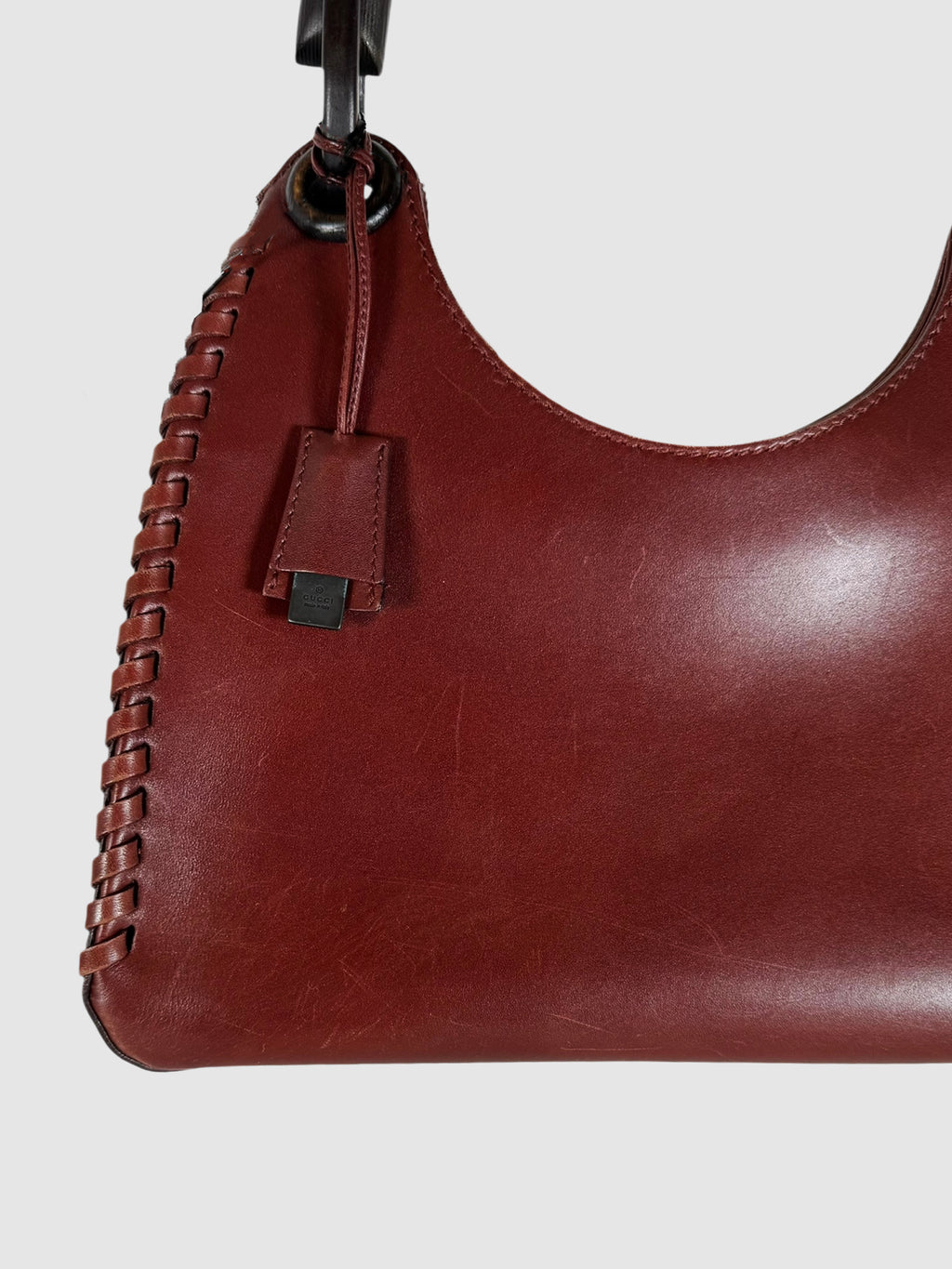 Whipstitch Hobo Bag