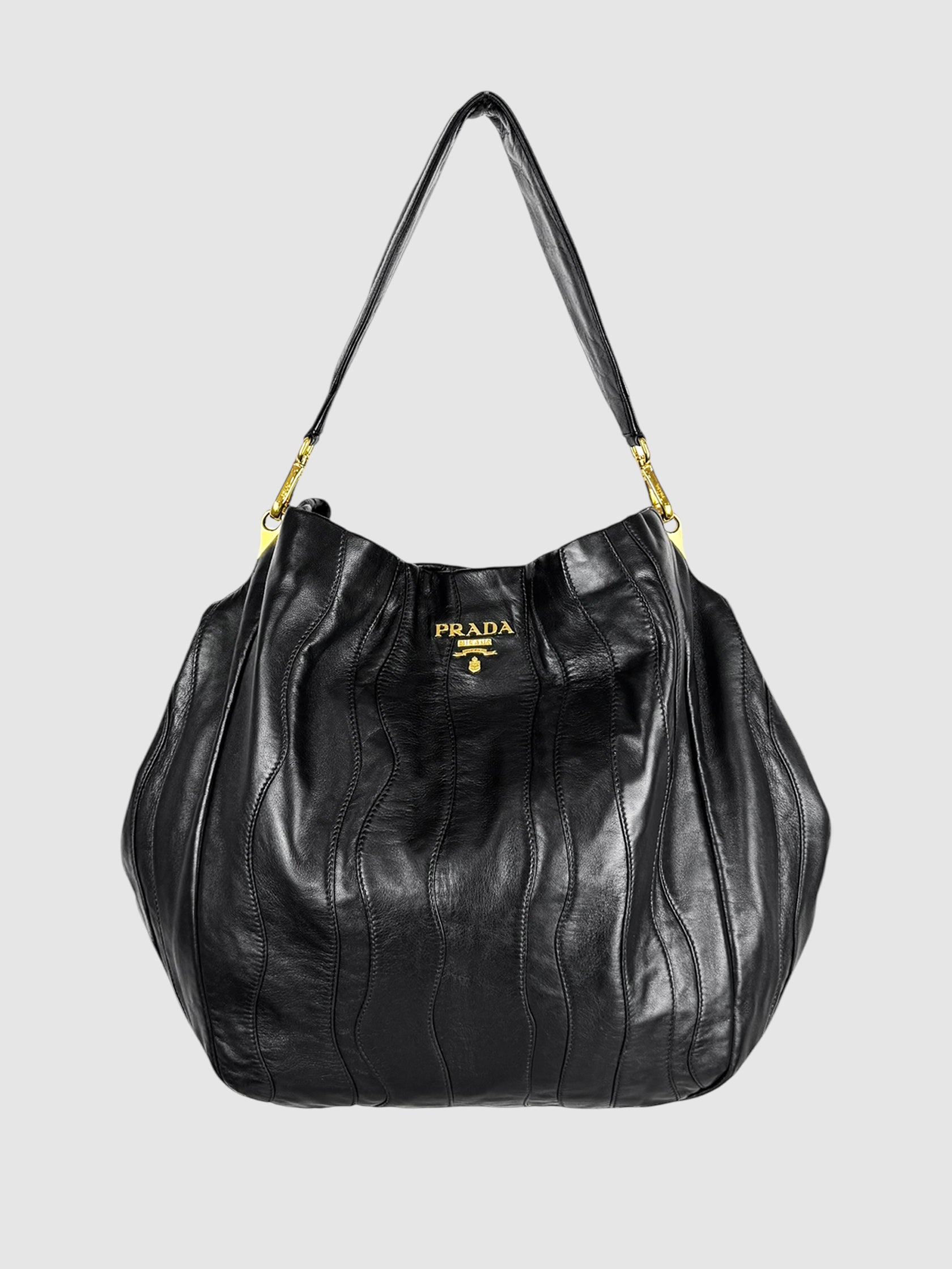 Nappa Waves Shoulder Bag