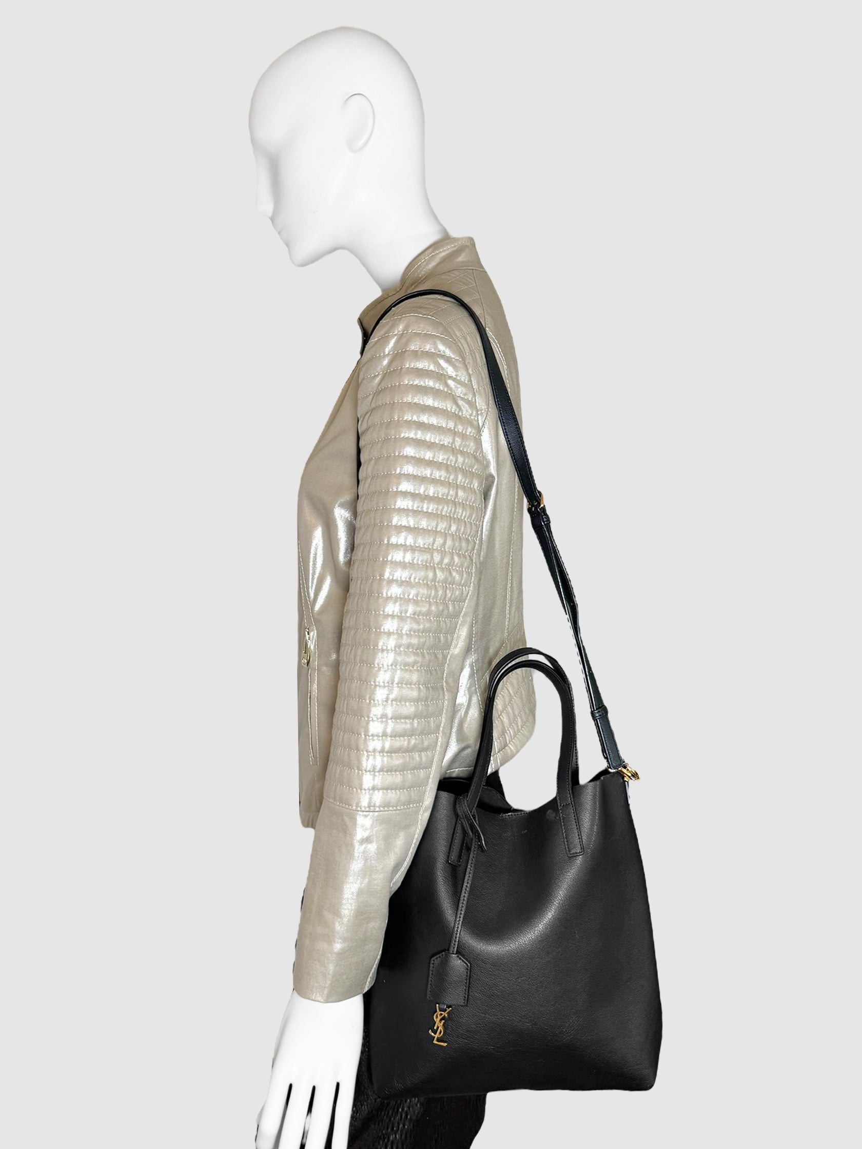 Toy Leather Shopping Tote