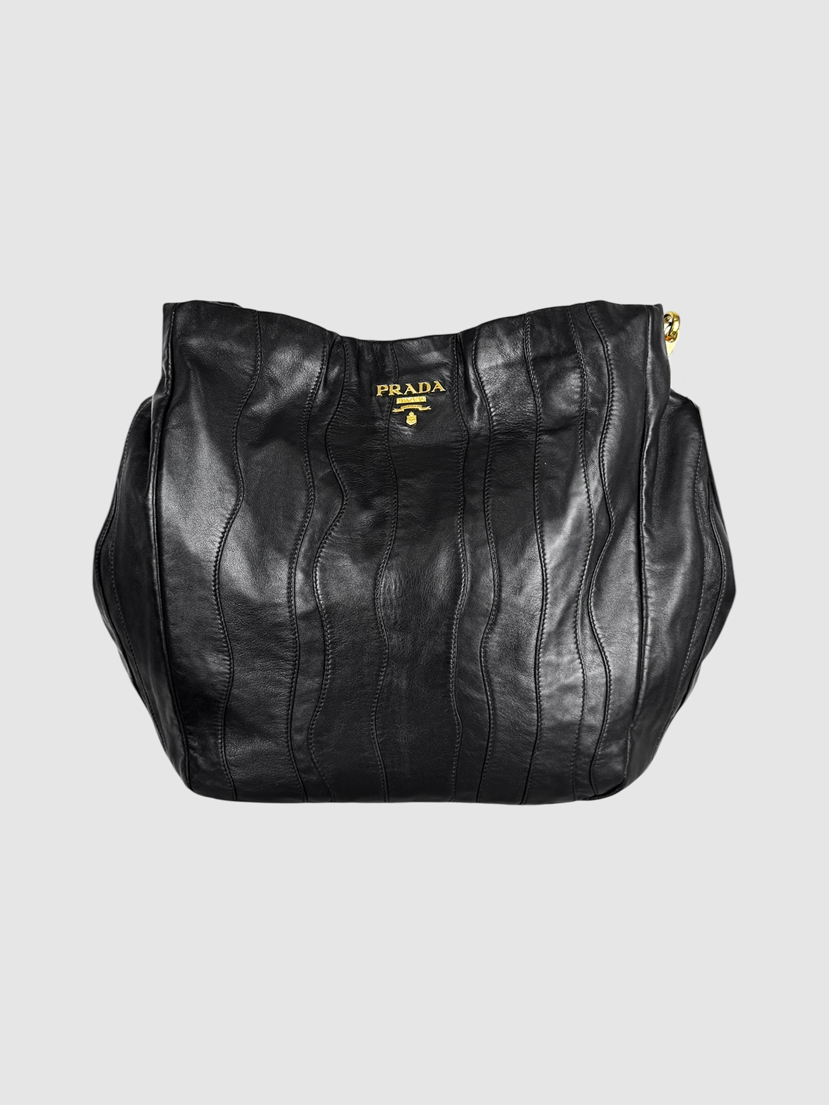 Nappa Waves Shoulder Bag