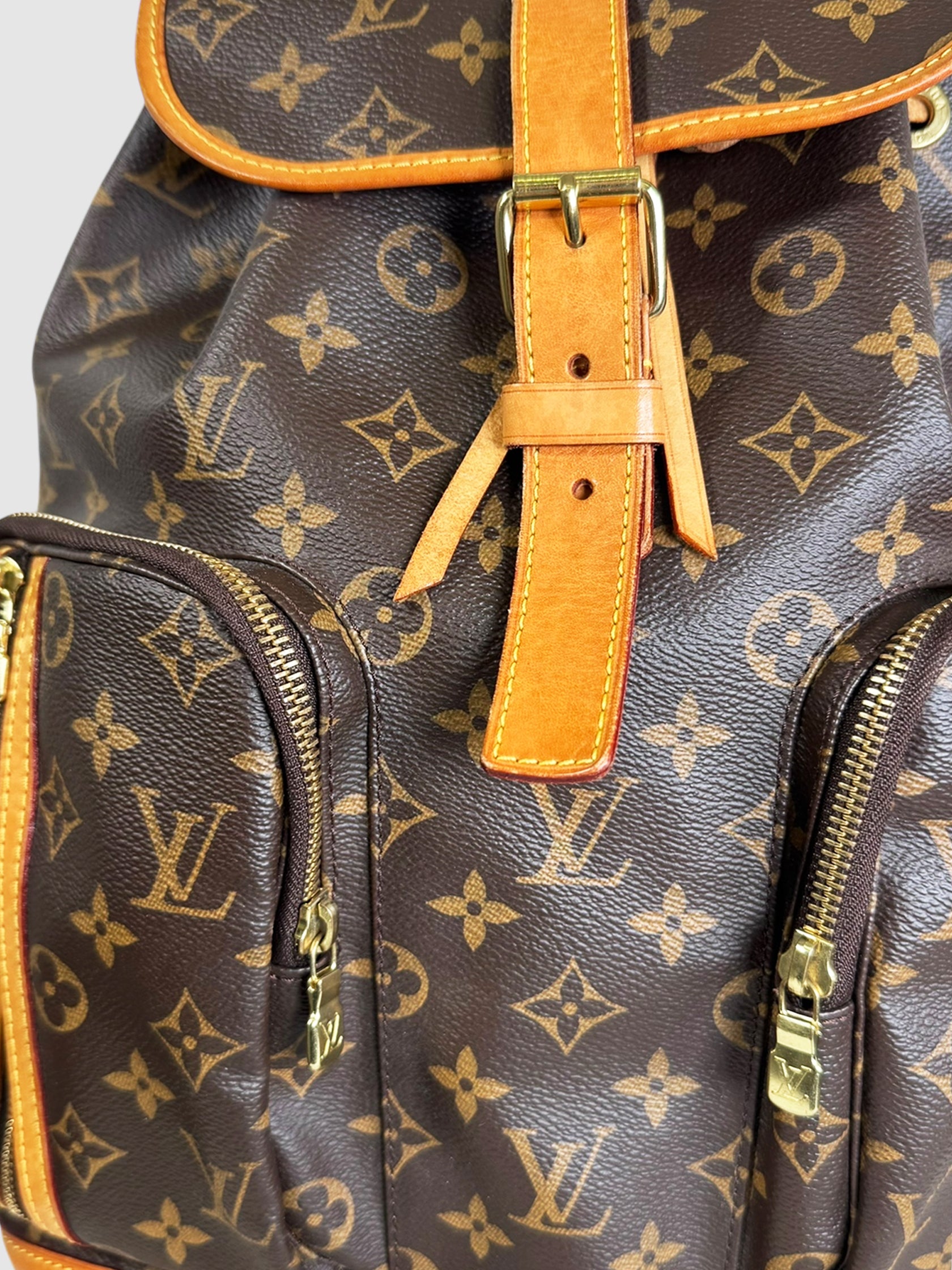 Louis Vuitton 2015 Monogram Bosphore Backpack – Second Nature Boutique
