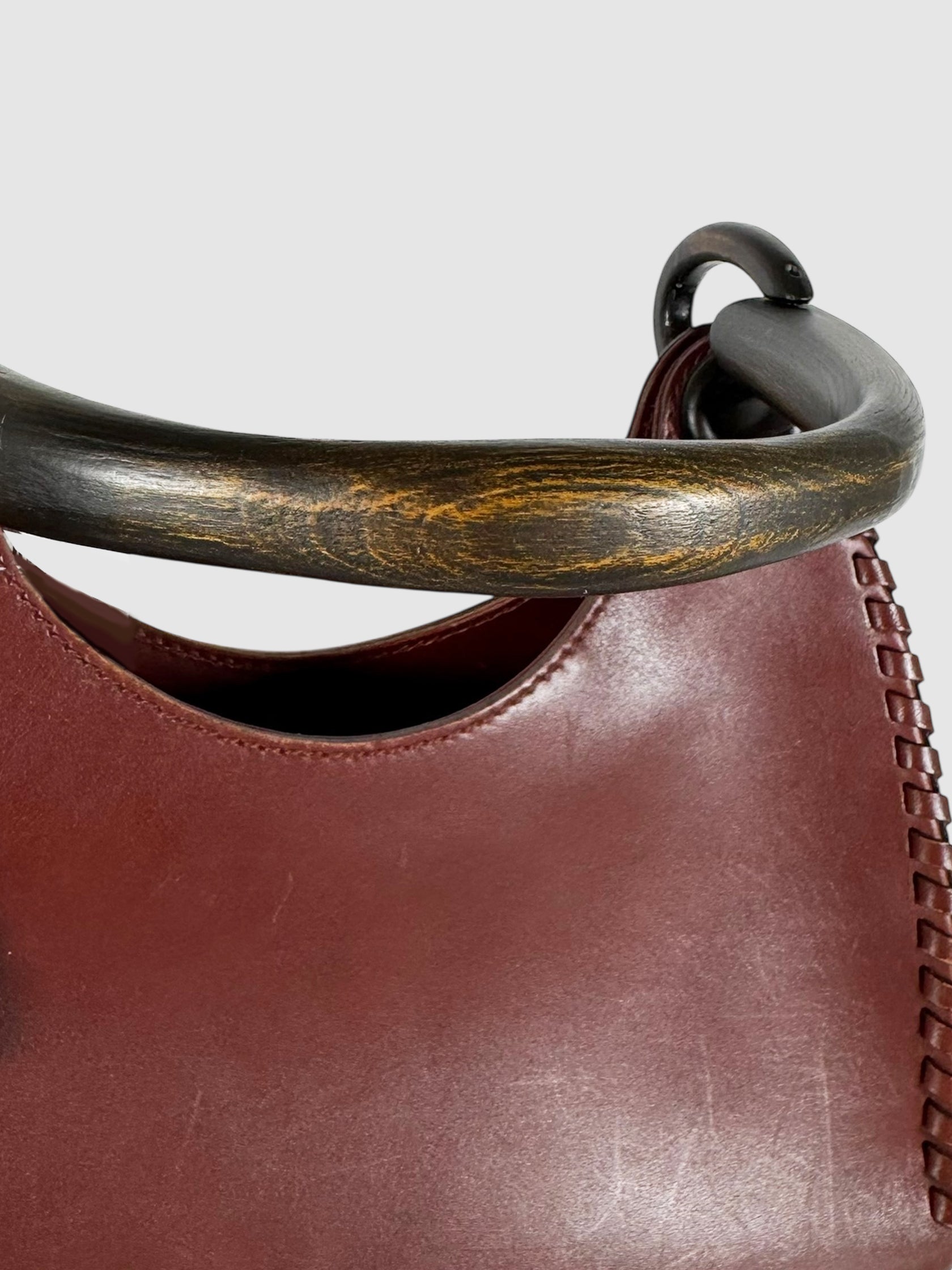 Whipstitch Hobo Bag