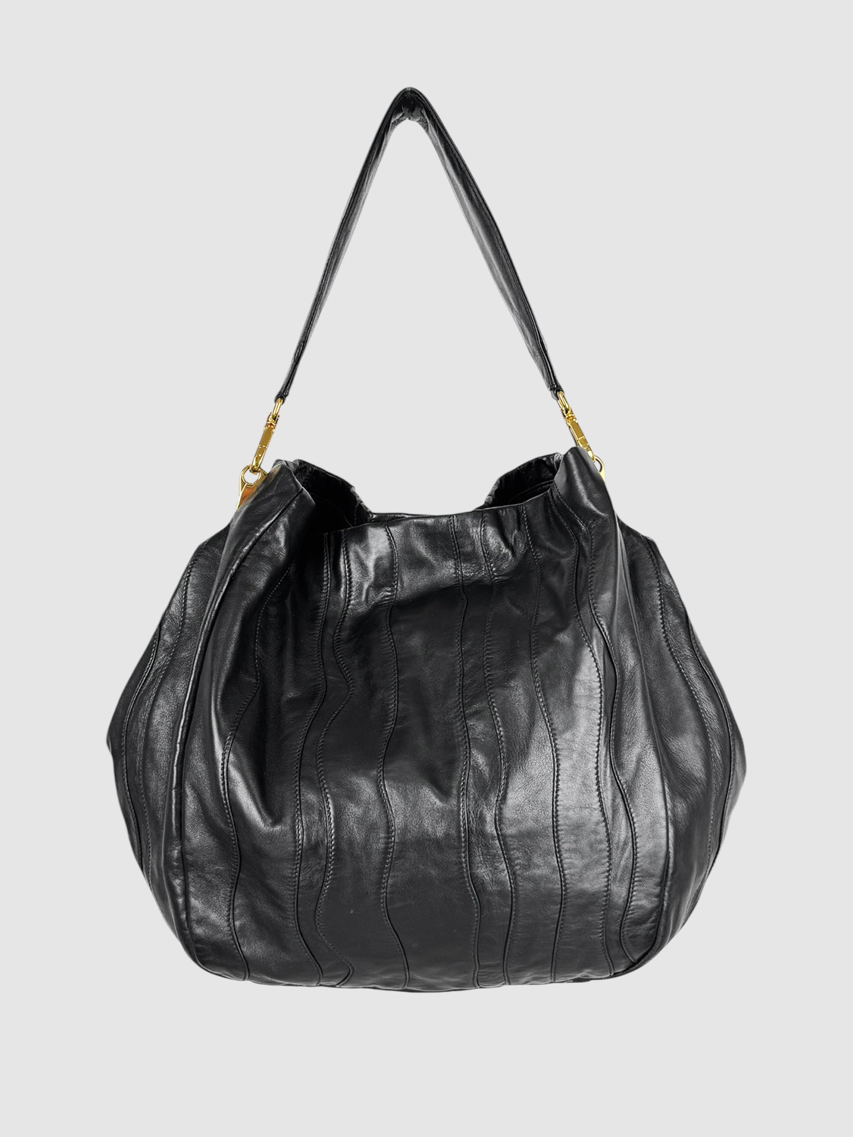 Nappa Waves Shoulder Bag