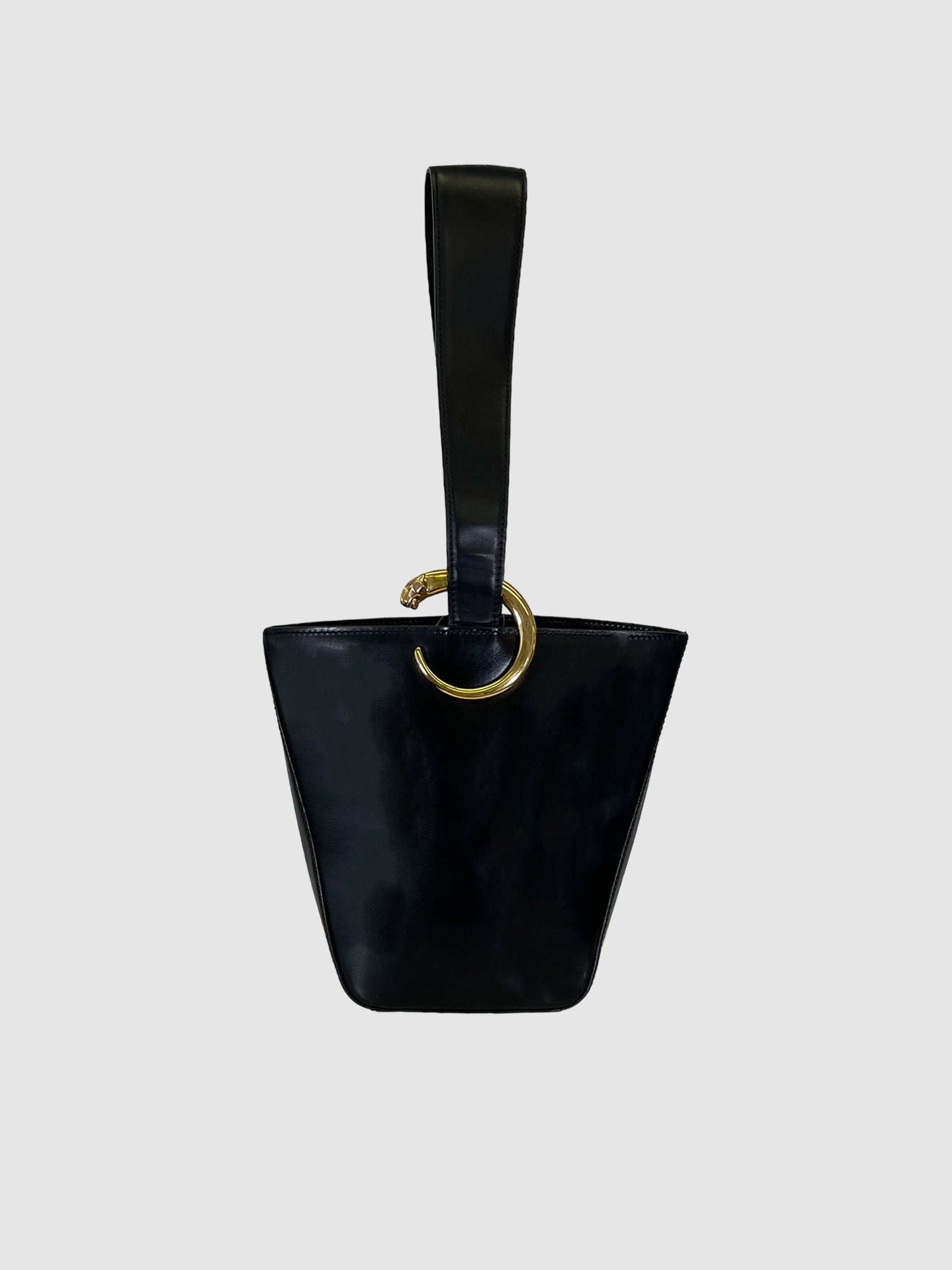 Leather Panthere Sling Bag