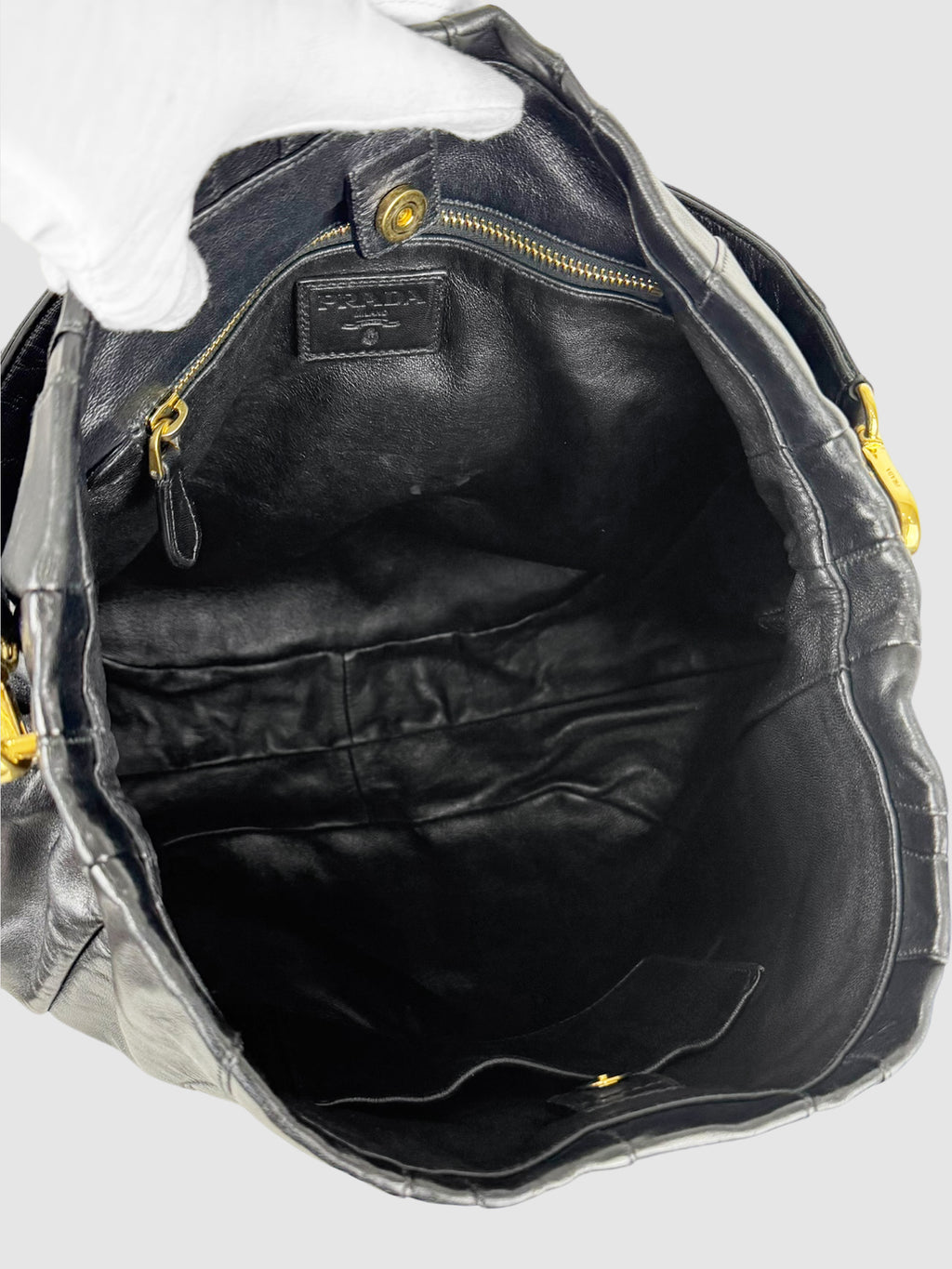 Nappa Waves Shoulder Bag