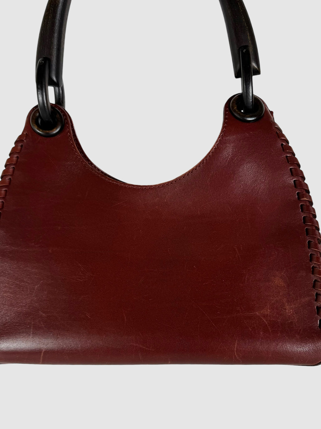 Whipstitch Hobo Bag