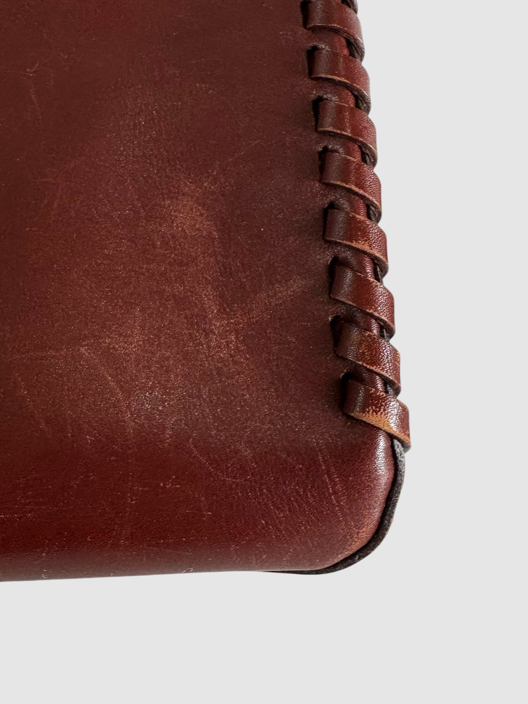 Whipstitch Hobo Bag