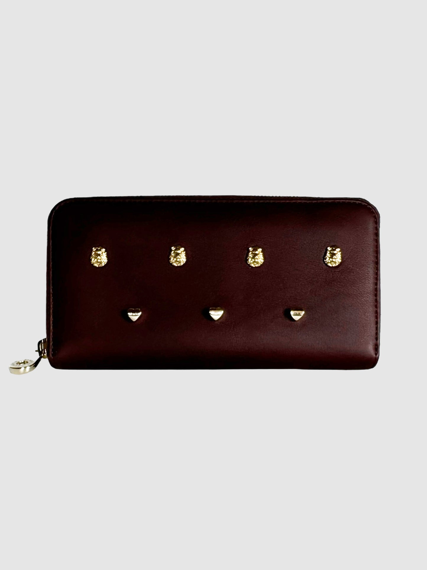 2015 Leather Studded Satchel Wallet Set