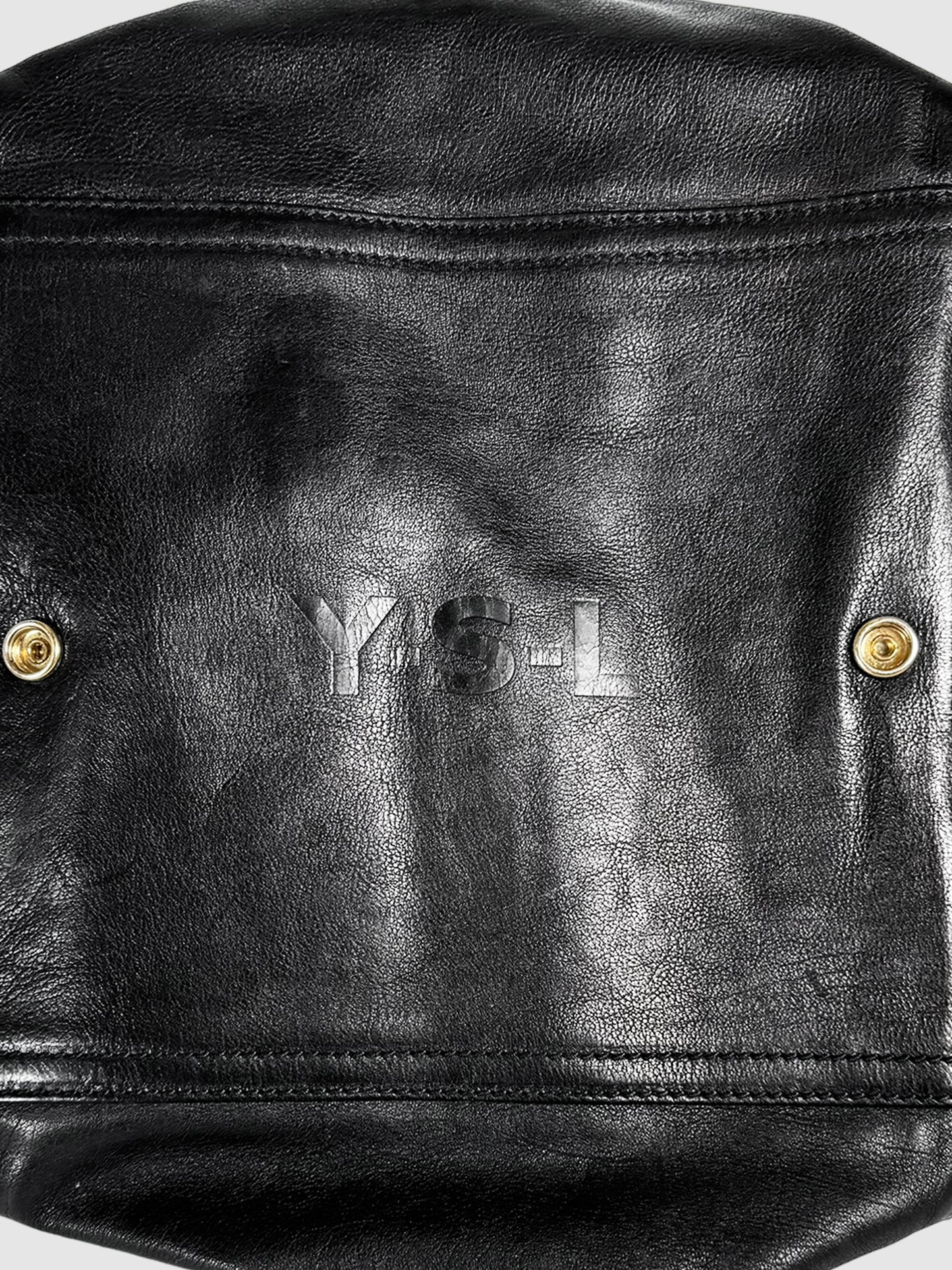 2007 Leather Downtown Tote Bag