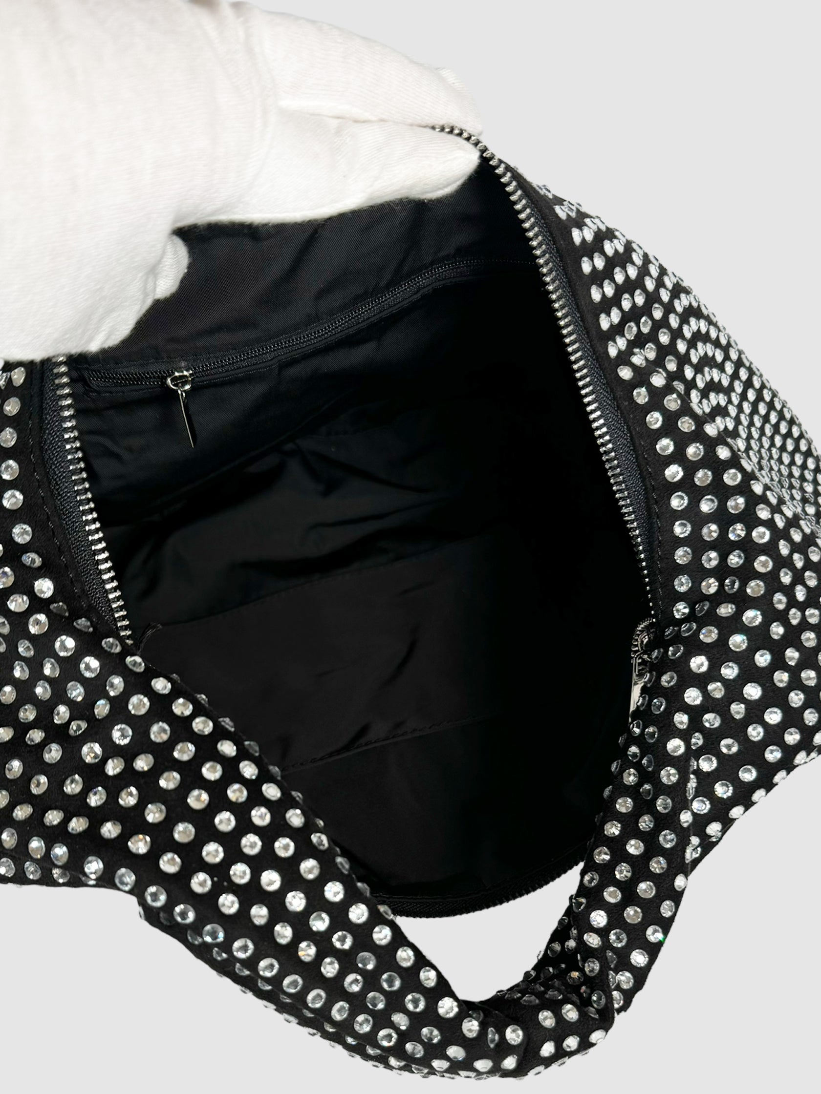 Rhinestone Hobo Bag