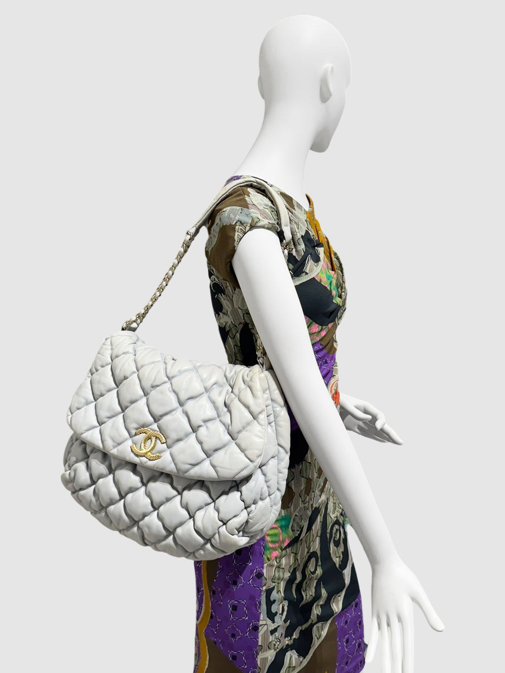 2008-2009 Quilted Bubble Shoulder Bag