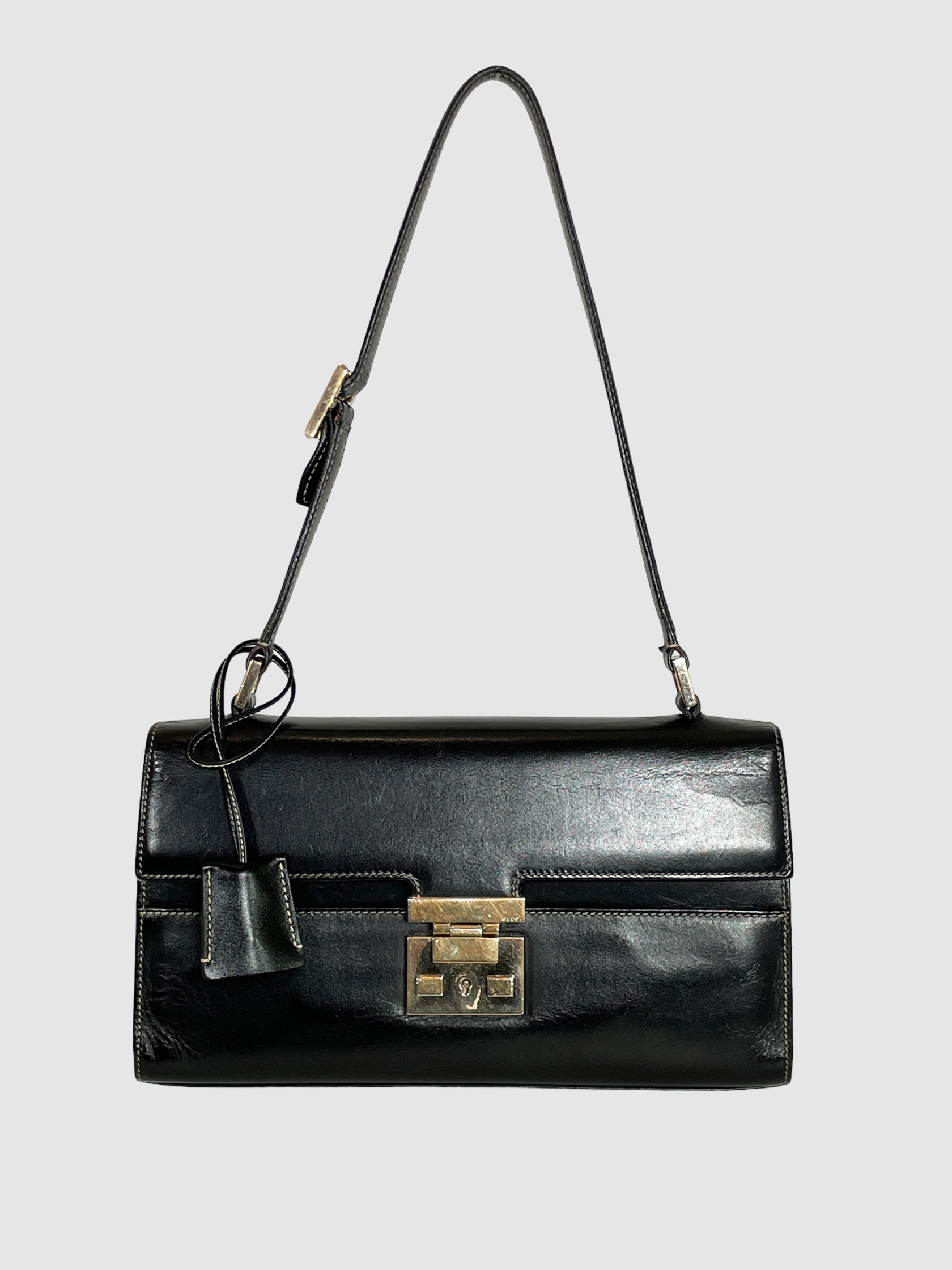Gucci Black Vintage Shoulder Bag