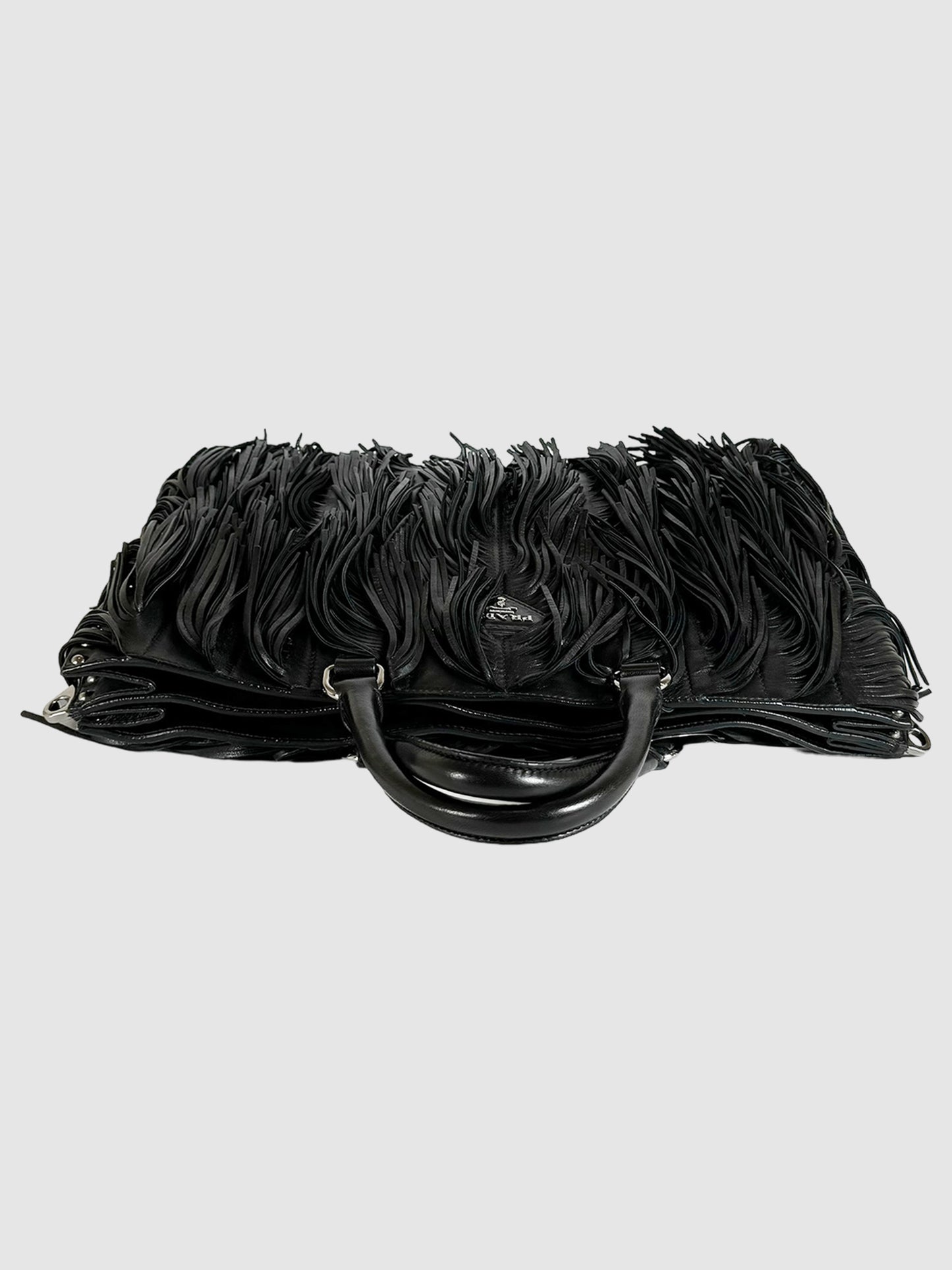 2007 Nappa Leather Fringe Tote