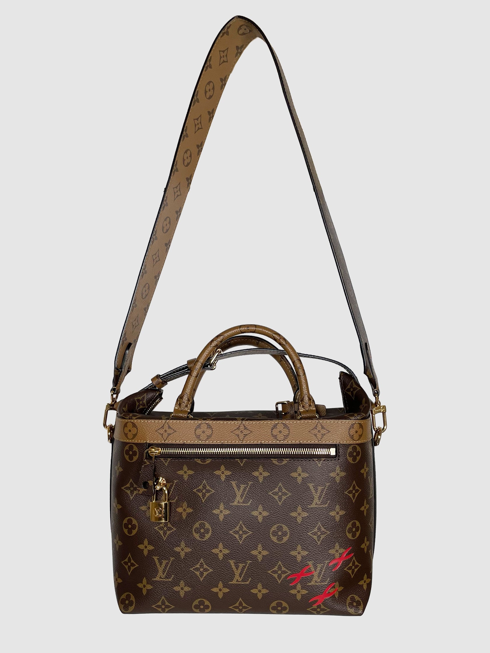 Monogram Reverse Canvas City Cruiser Bag