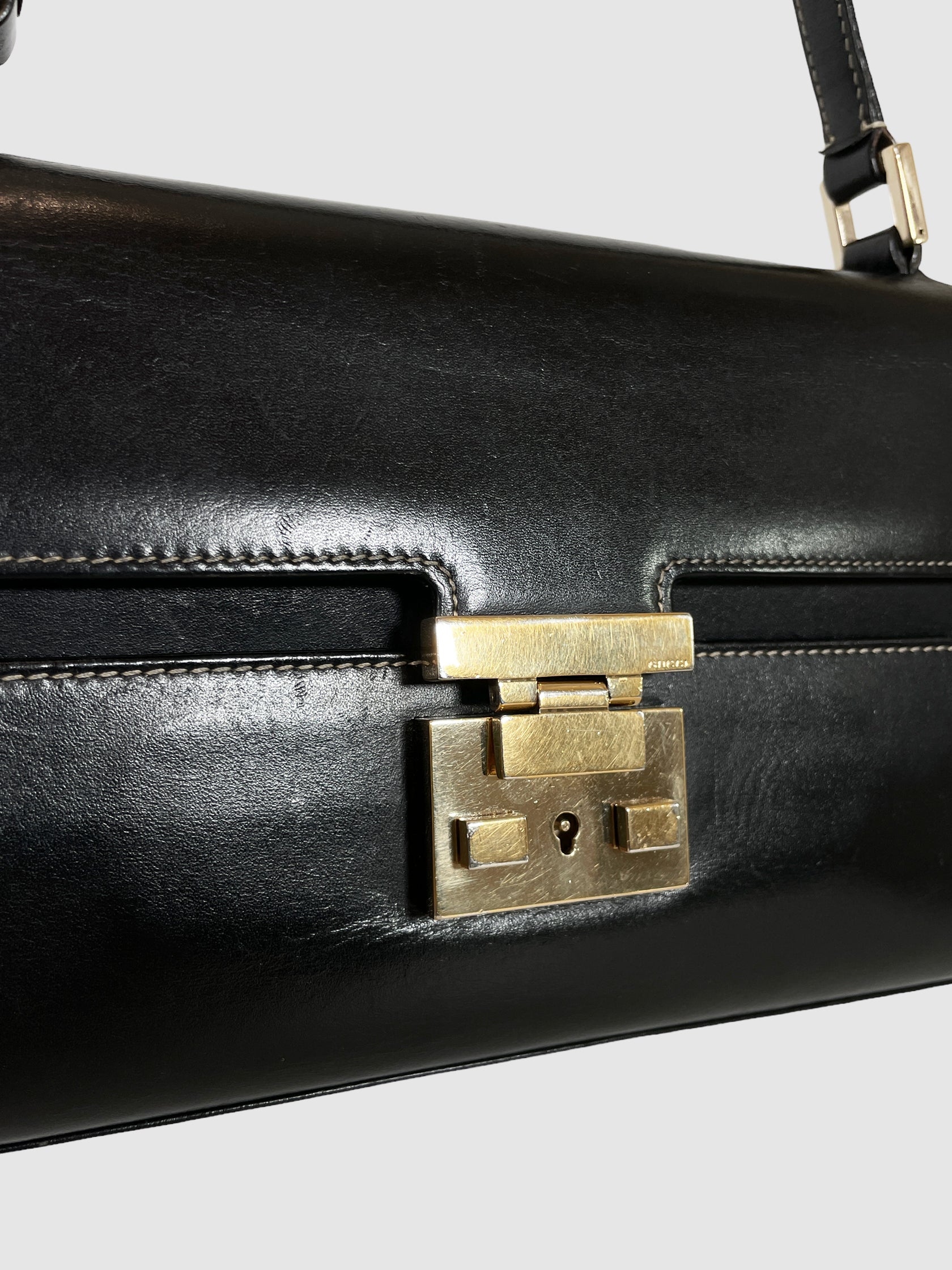 Gucci Black Vintage Shoulder Bag