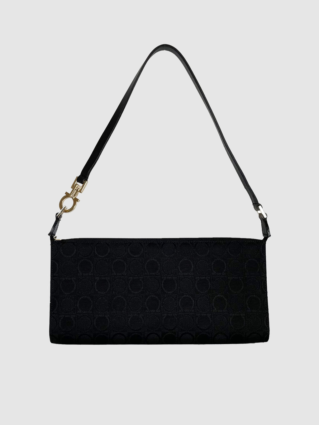 Salvatore Ferragamo Canvas Shoulder Bag