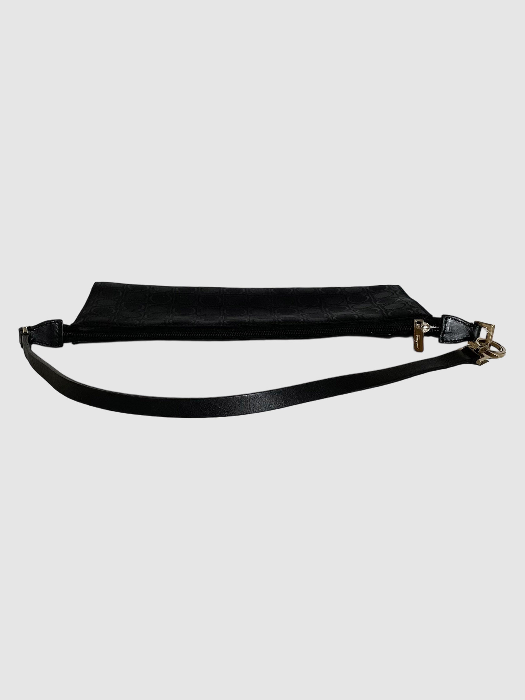 Salvatore Ferragamo Canvas Shoulder Bag