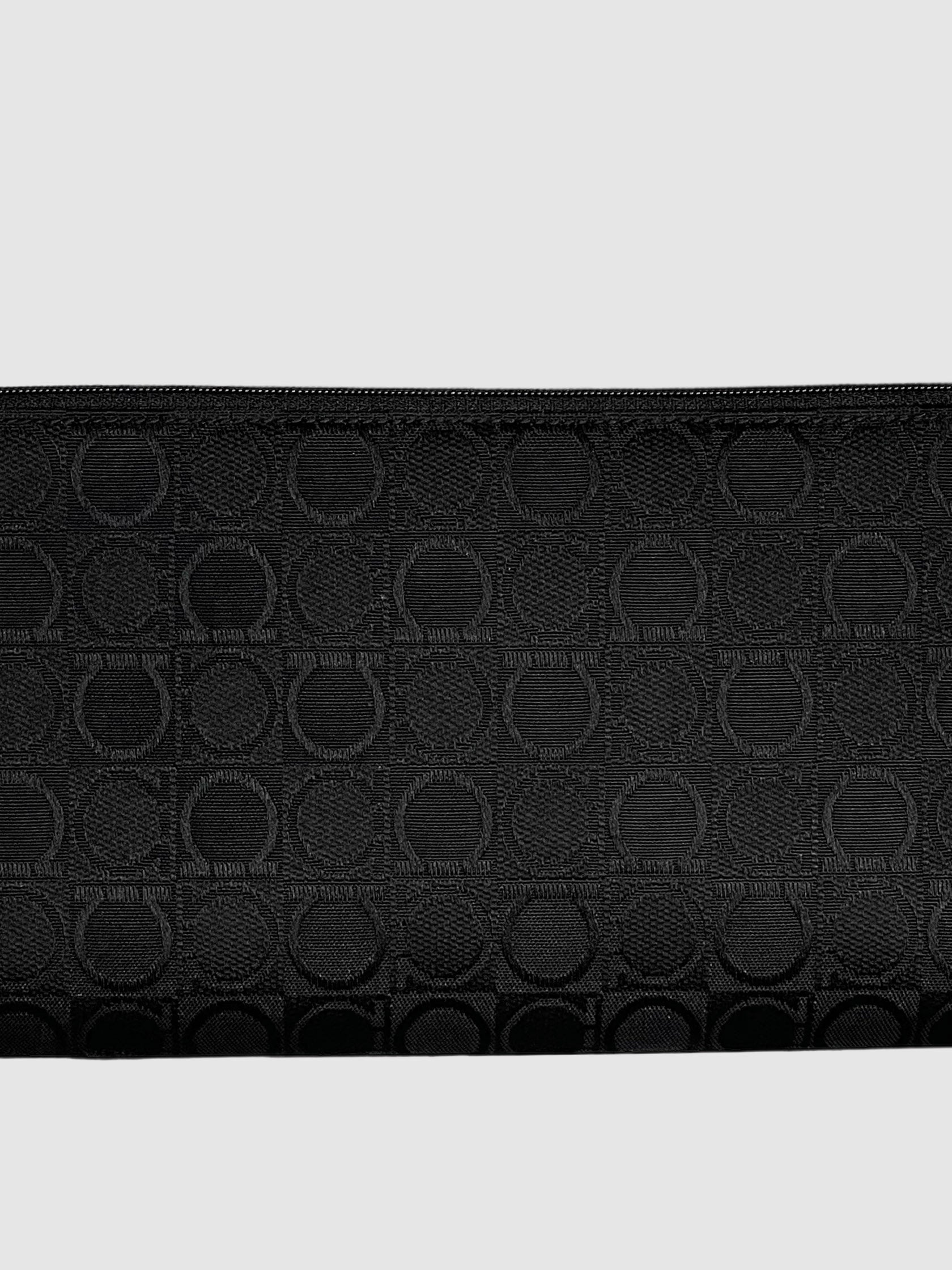 Salvatore Ferragamo Canvas Shoulder Bag