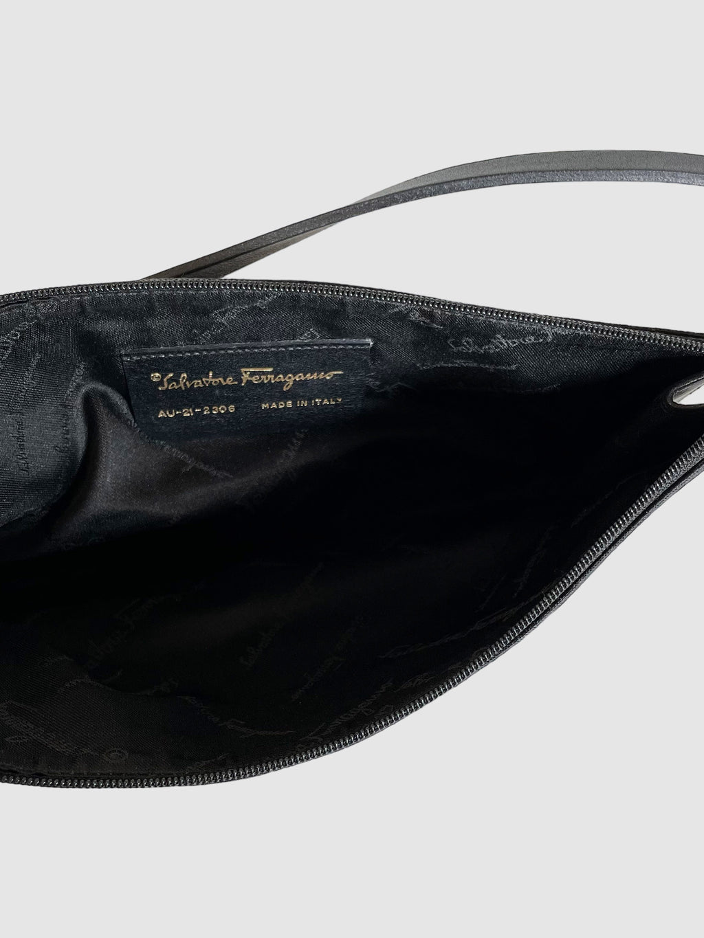 Salvatore Ferragamo Canvas Shoulder Bag