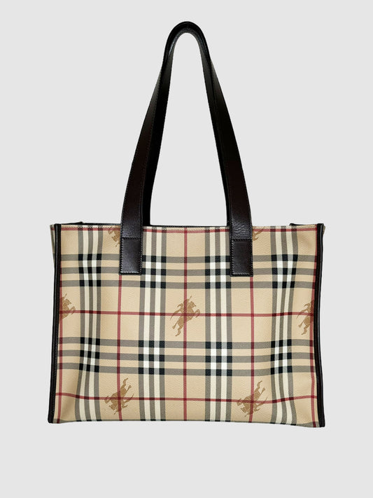 Haymarket Check Tote Bag