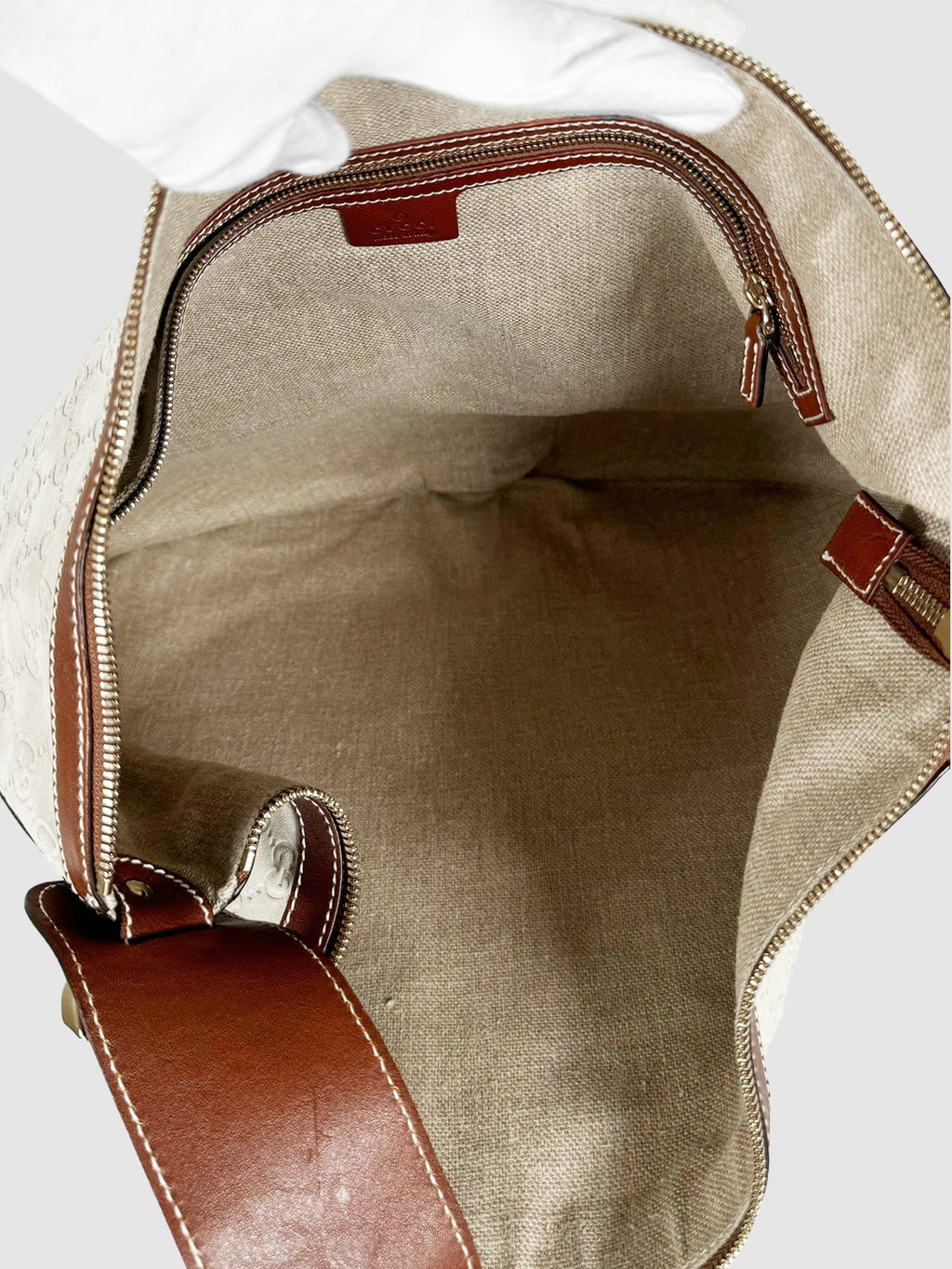 XL Studded Suede Pelham Shoulder Bag