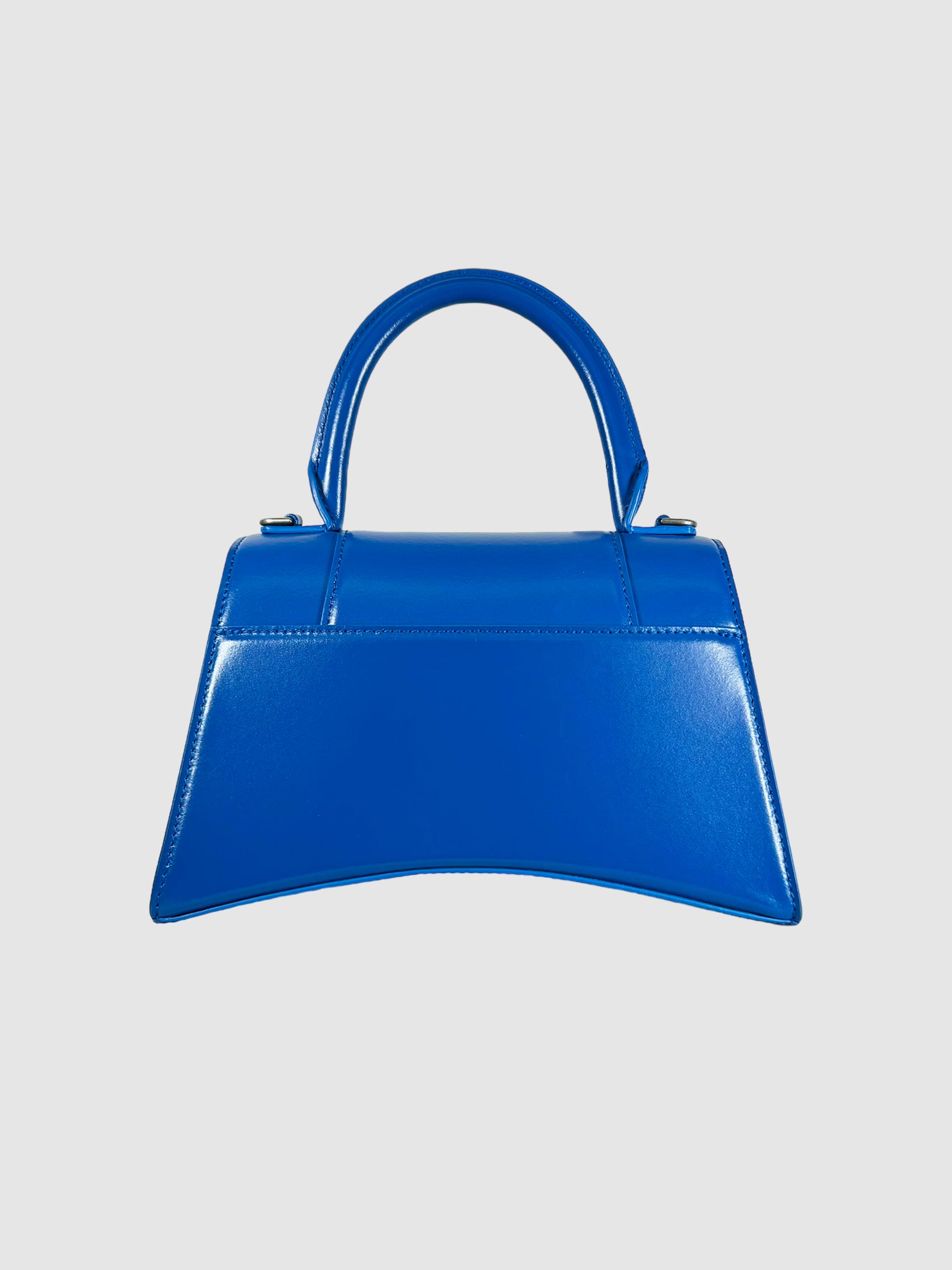 Small Leather Hourglass Bag