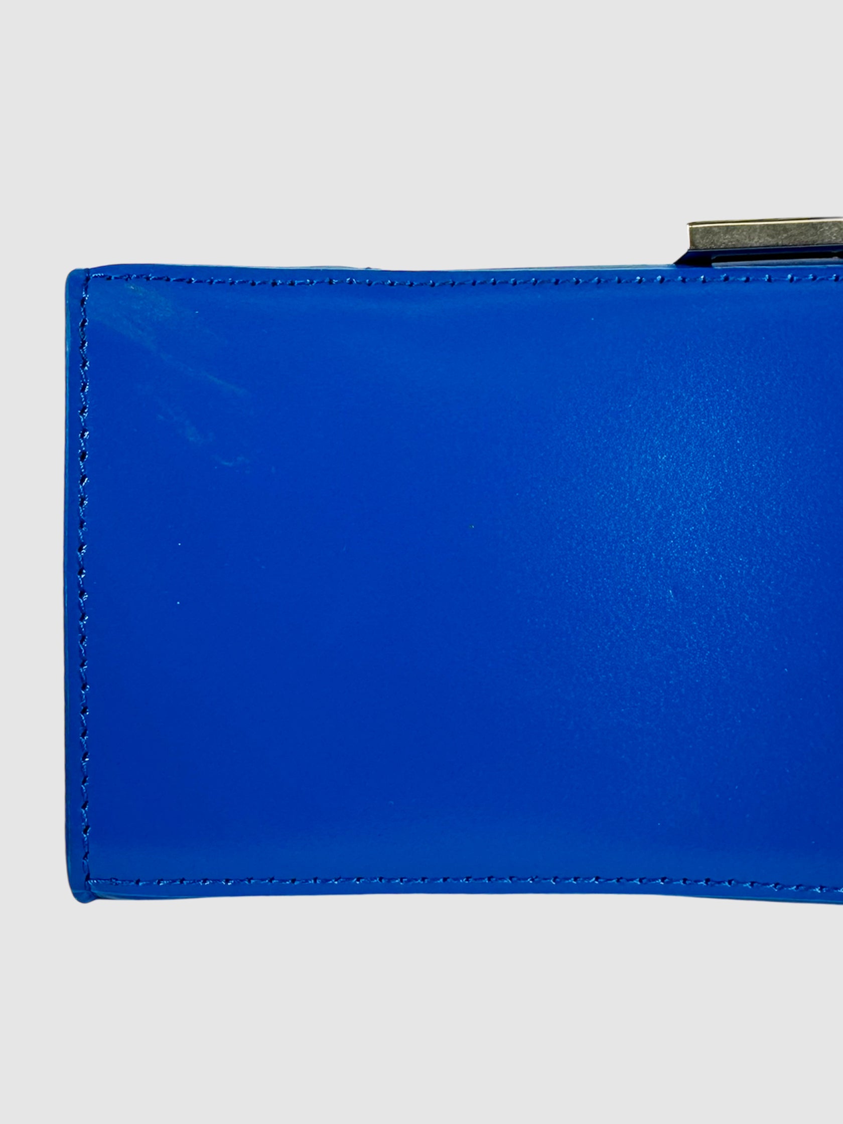 Small Leather Hourglass Bag