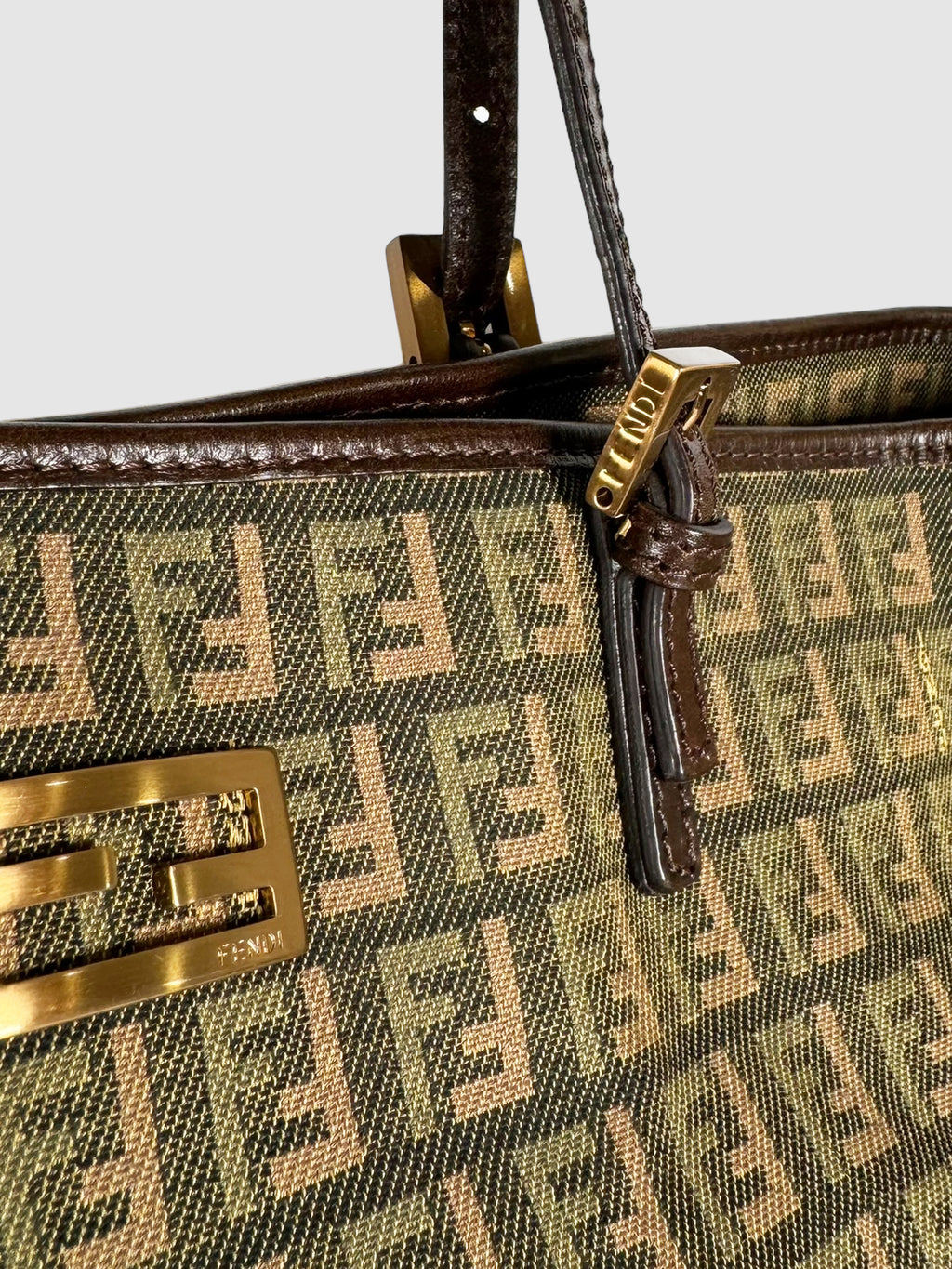 2006 Zucchino Monogram Tote Bag