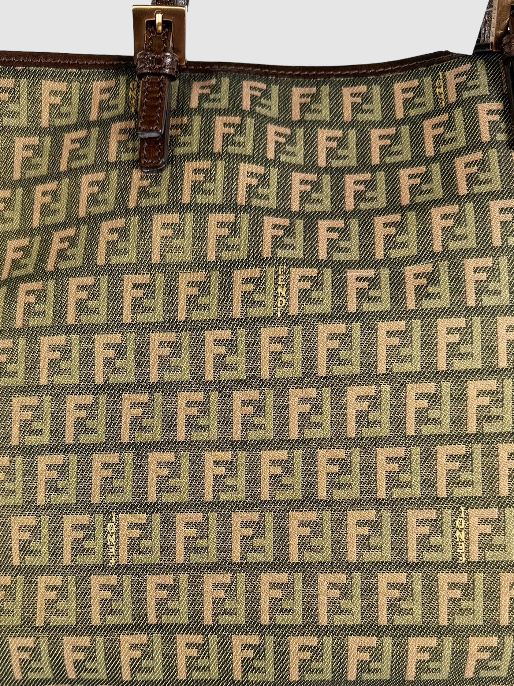 2006 Zucchino Monogram Tote Bag