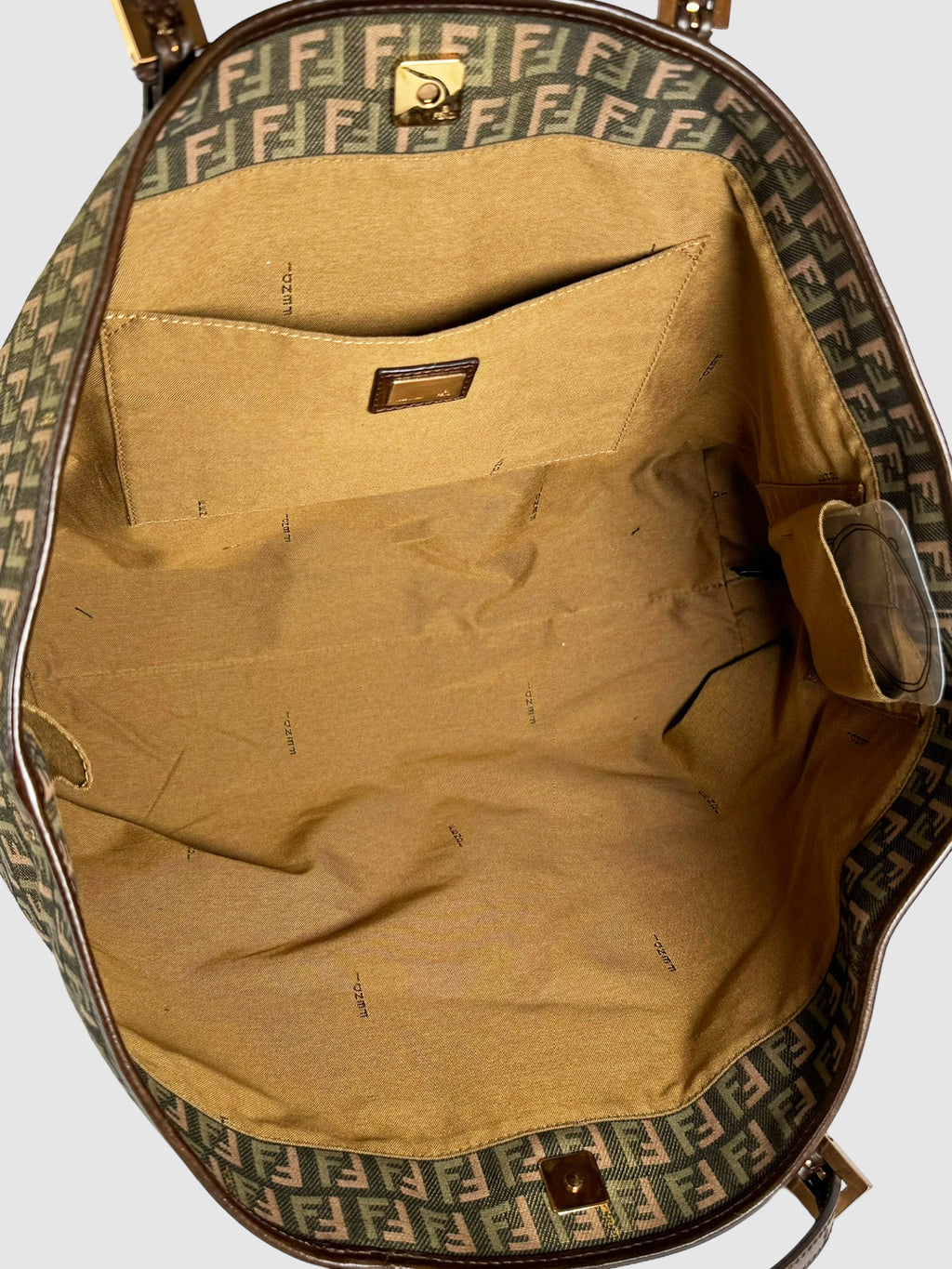 2006 Zucchino Monogram Tote Bag