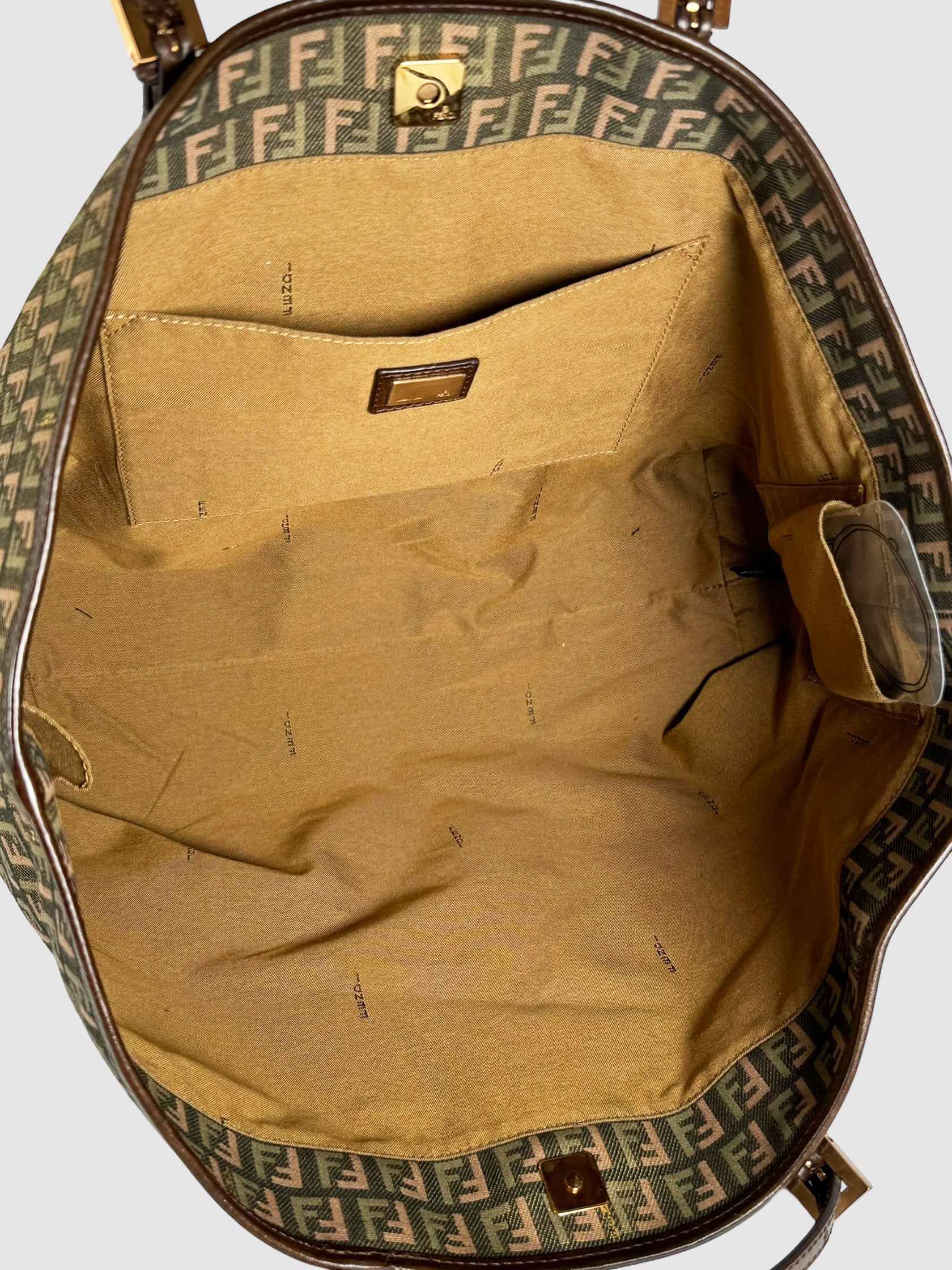 2006 Zucchino Monogram Tote Bag