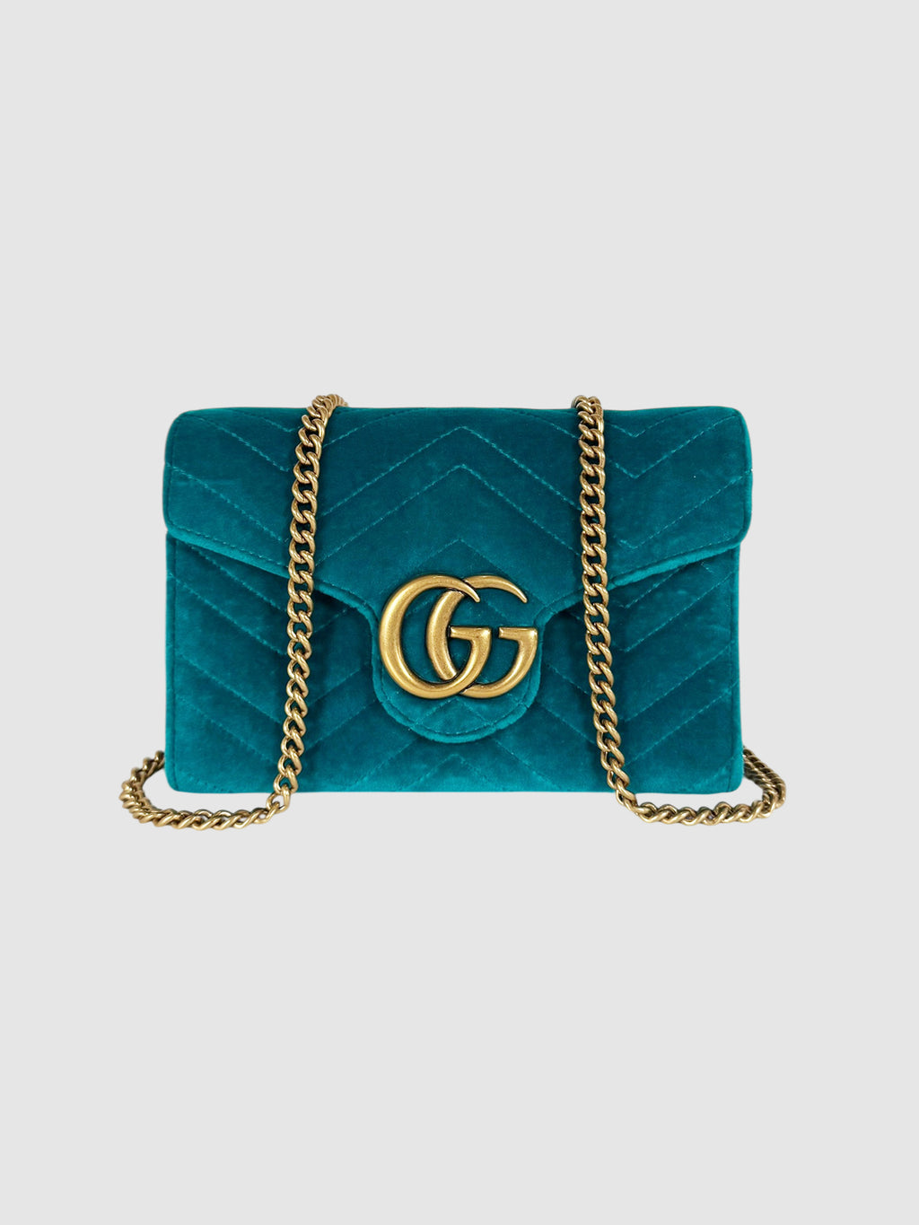 Velvet Marmont Wallet on Chain
