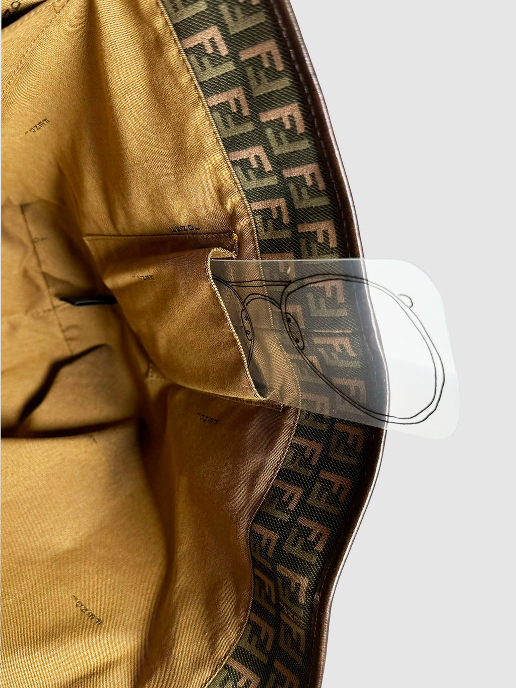 2006 Zucchino Monogram Tote Bag