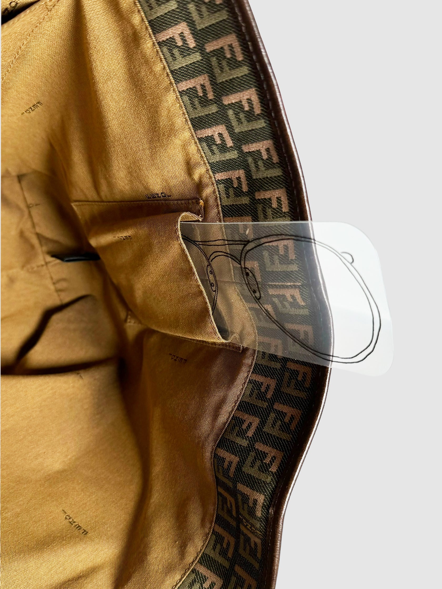 2006 Zucchino Monogram Tote Bag