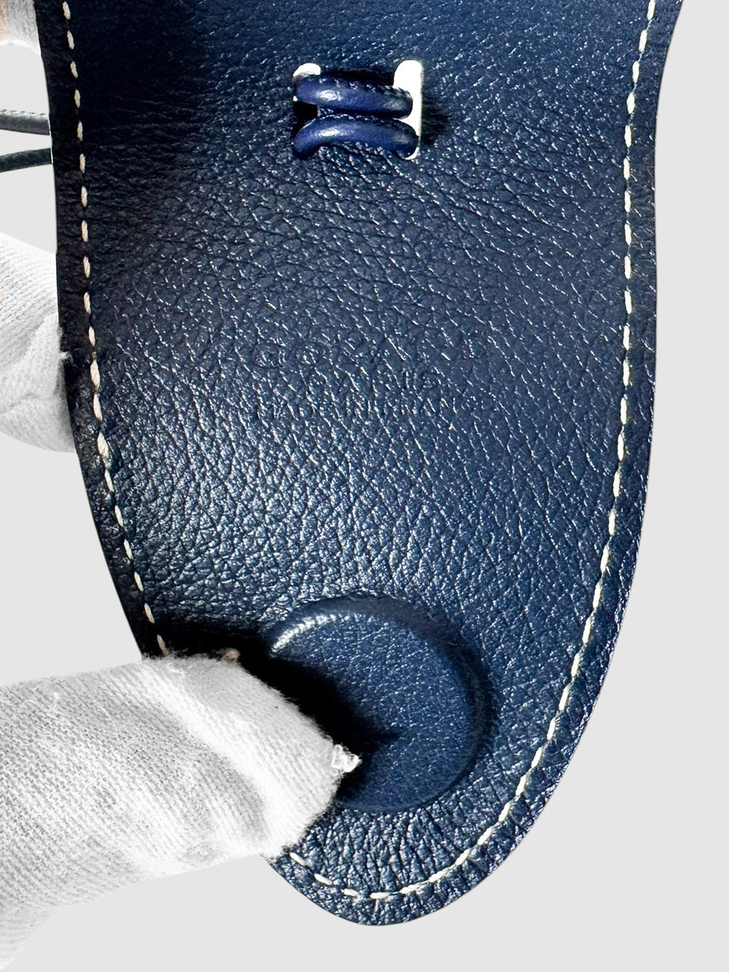 Leather Logo Bag Clip