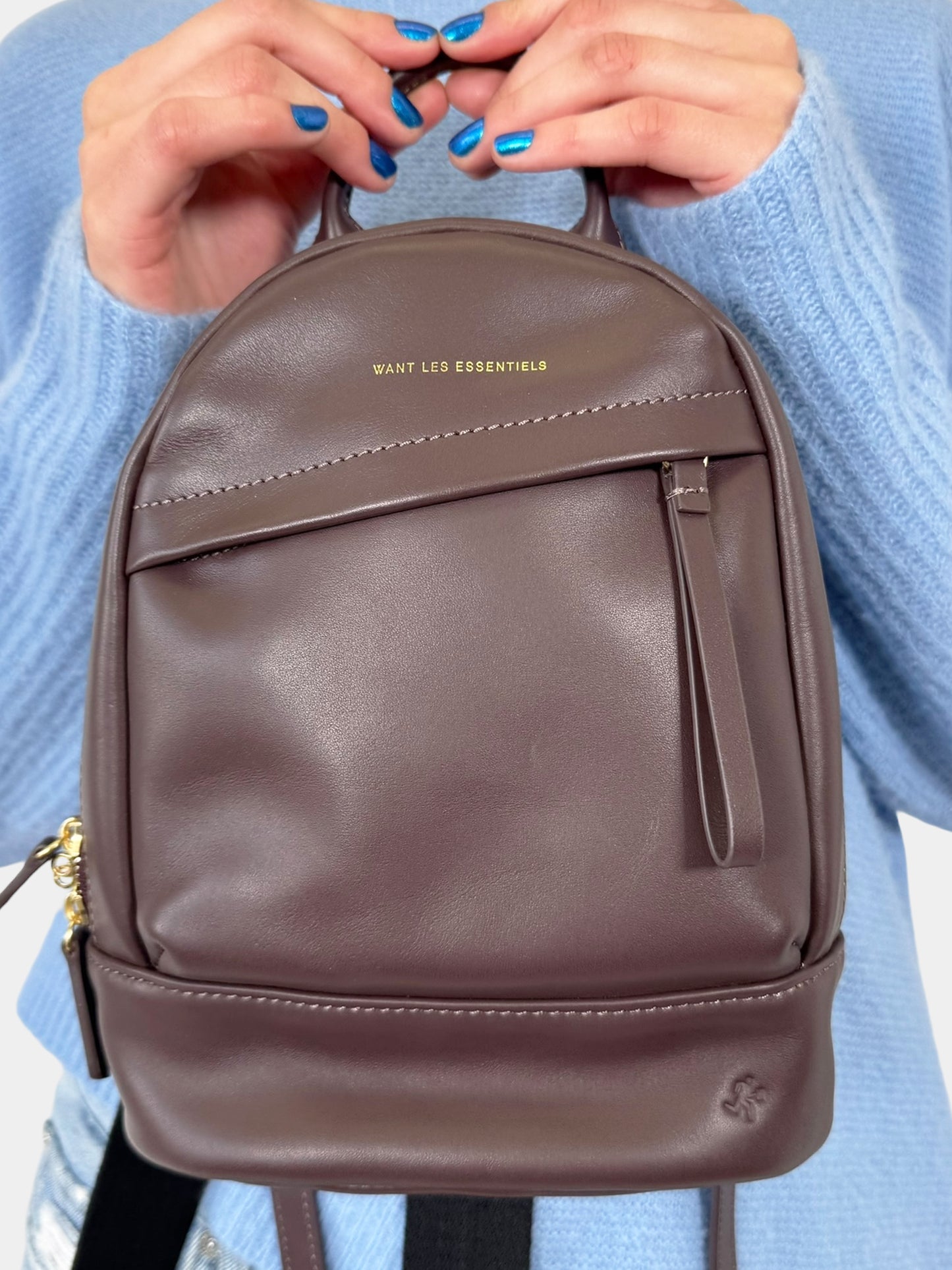 Mini Piper Leather Backpack