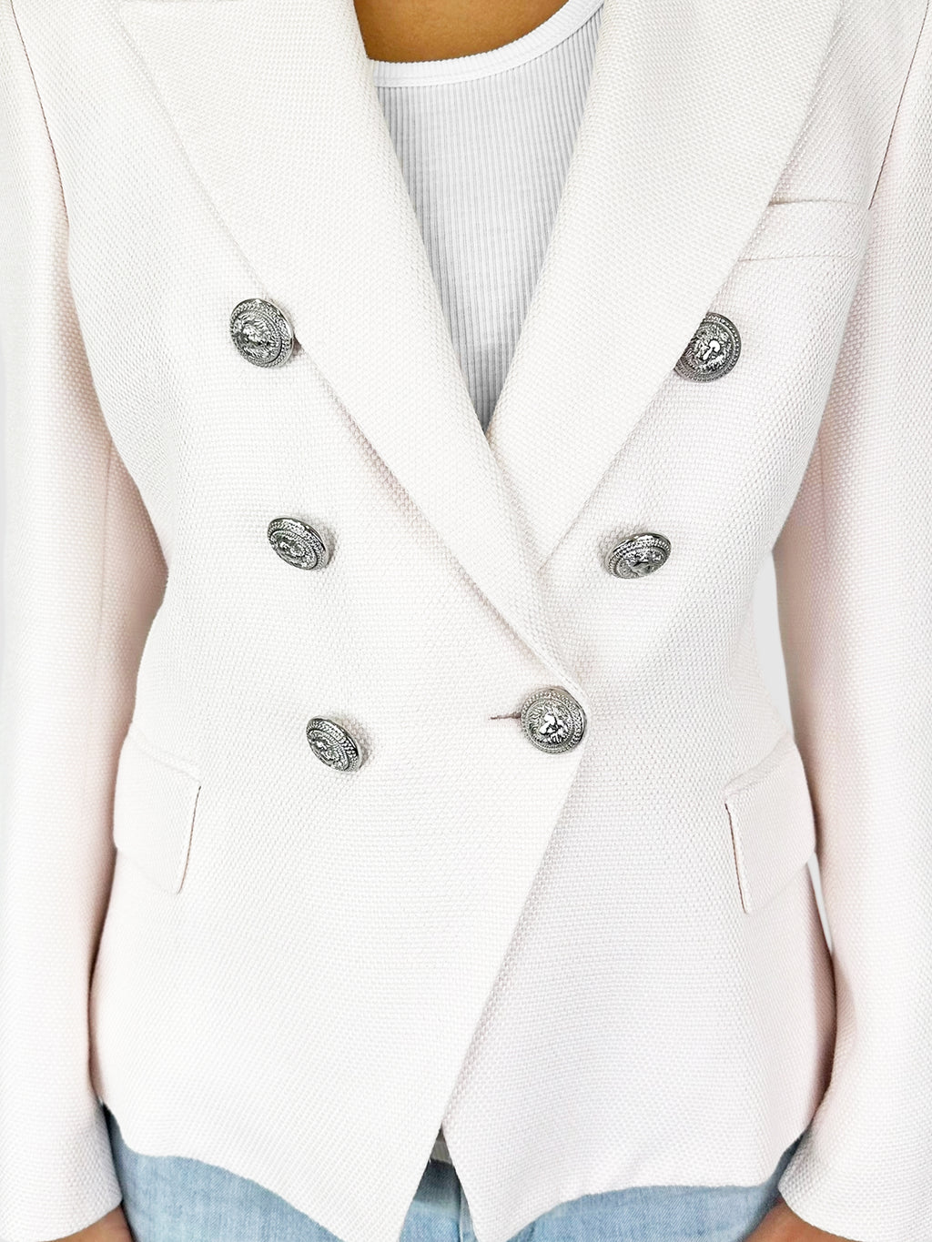 Double-Breasted Blazer