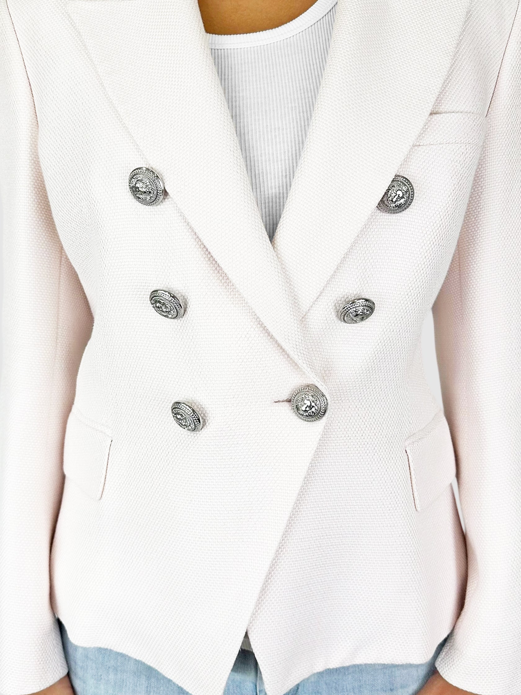 Double-Breasted Blazer