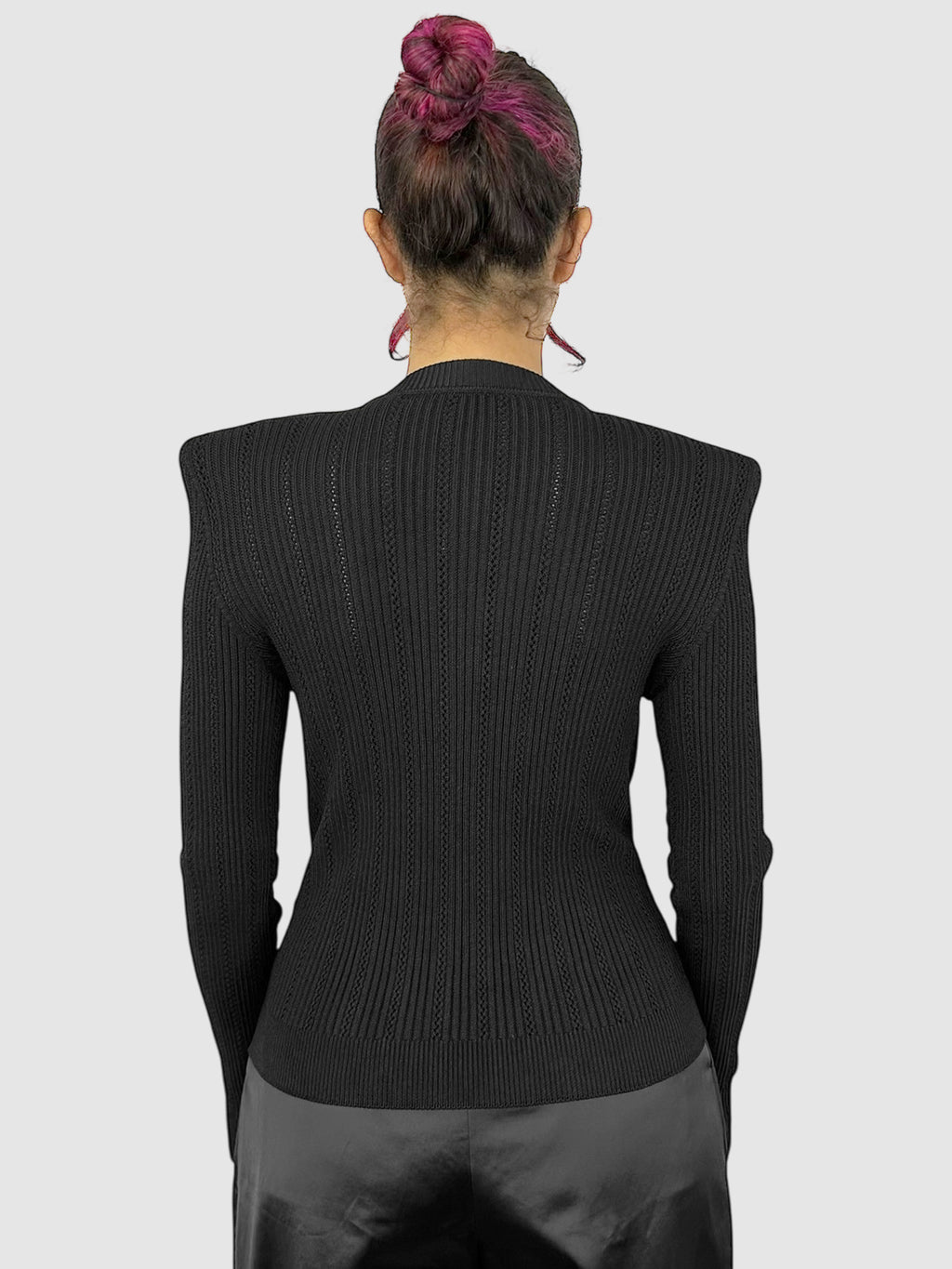 Ribbed Knit Cardigan