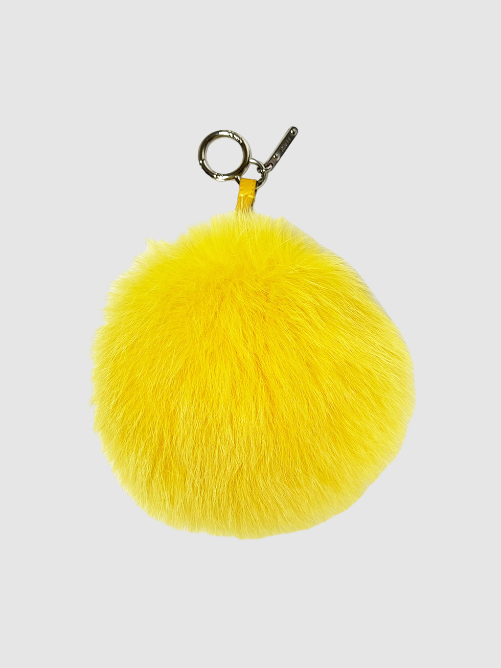 Logo Pompom Bag Charm