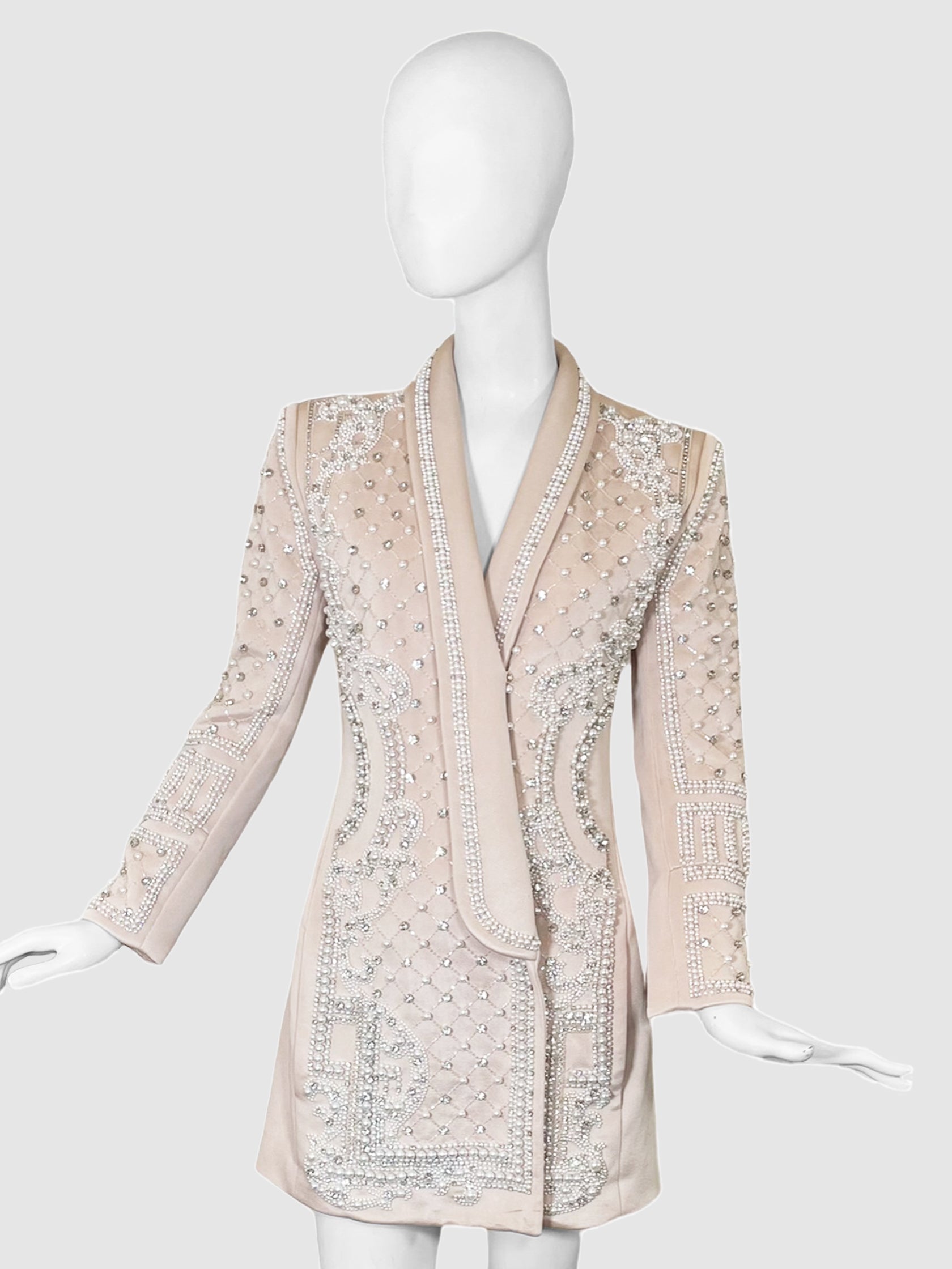 Embellished Blazer Dress - Size S