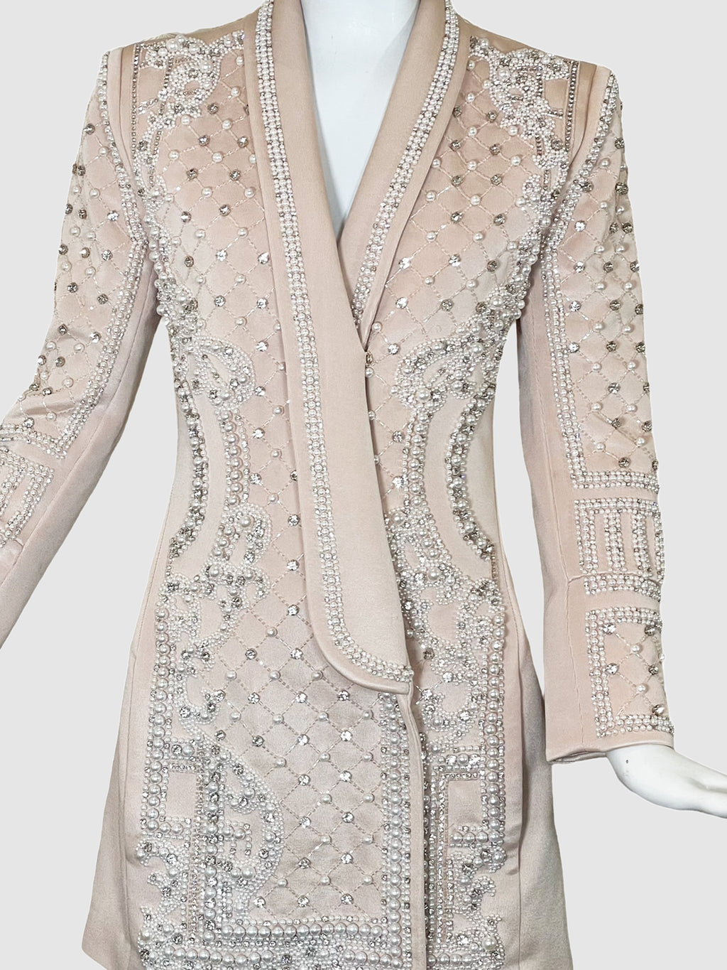 Embellished Blazer Dress - Size S