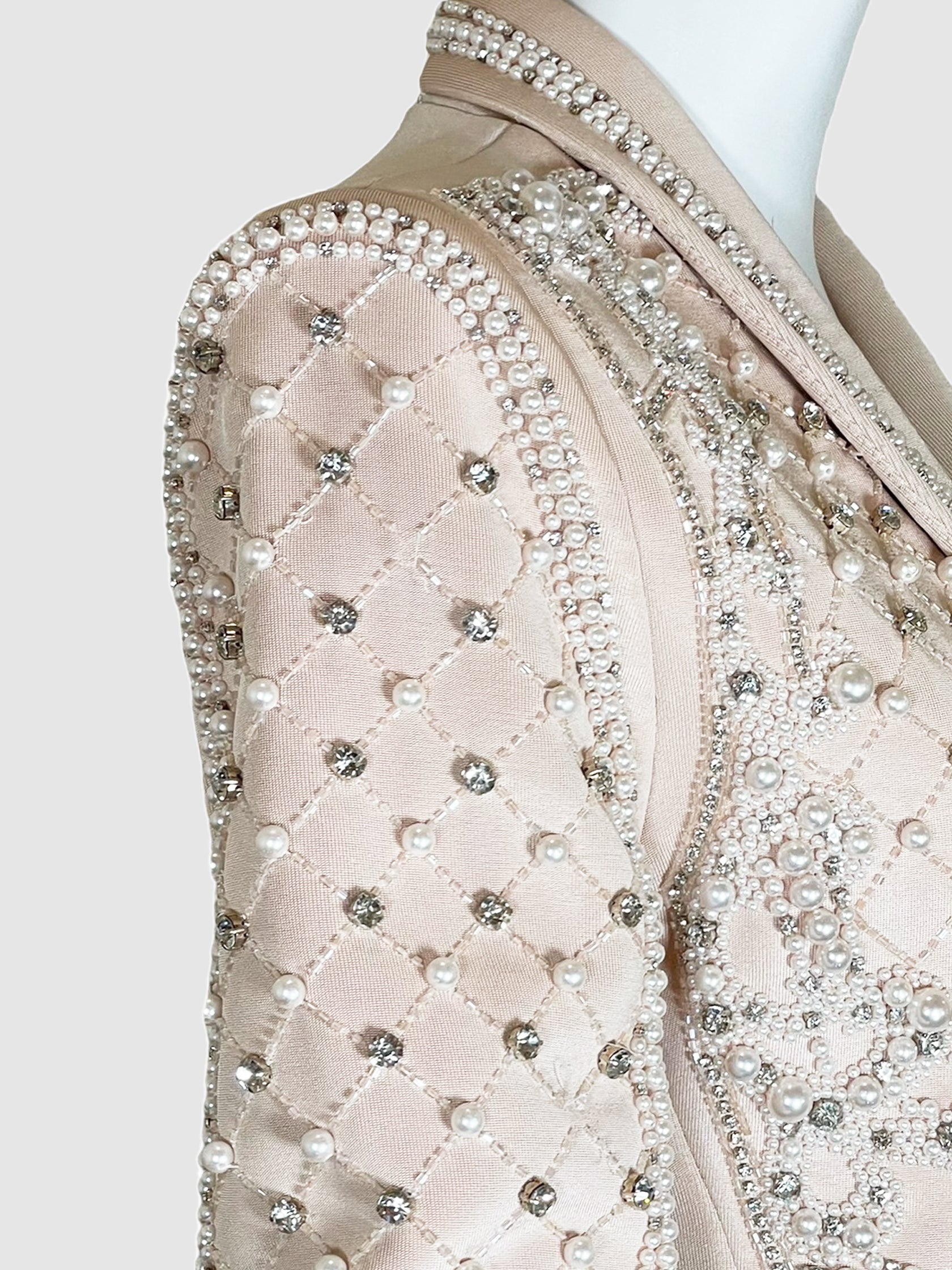 Embellished Blazer Dress - Size S