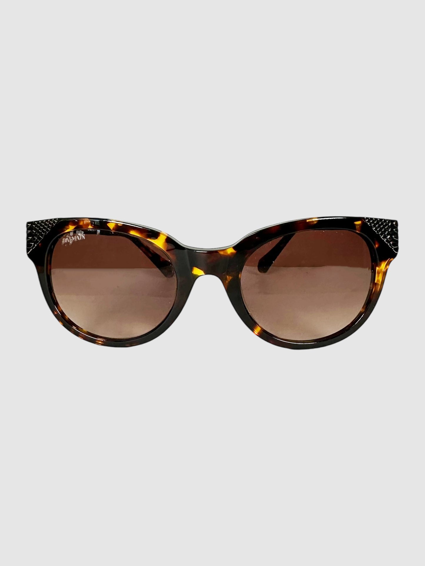 Modified Cat Eye Tortoiseshell Sunglasses