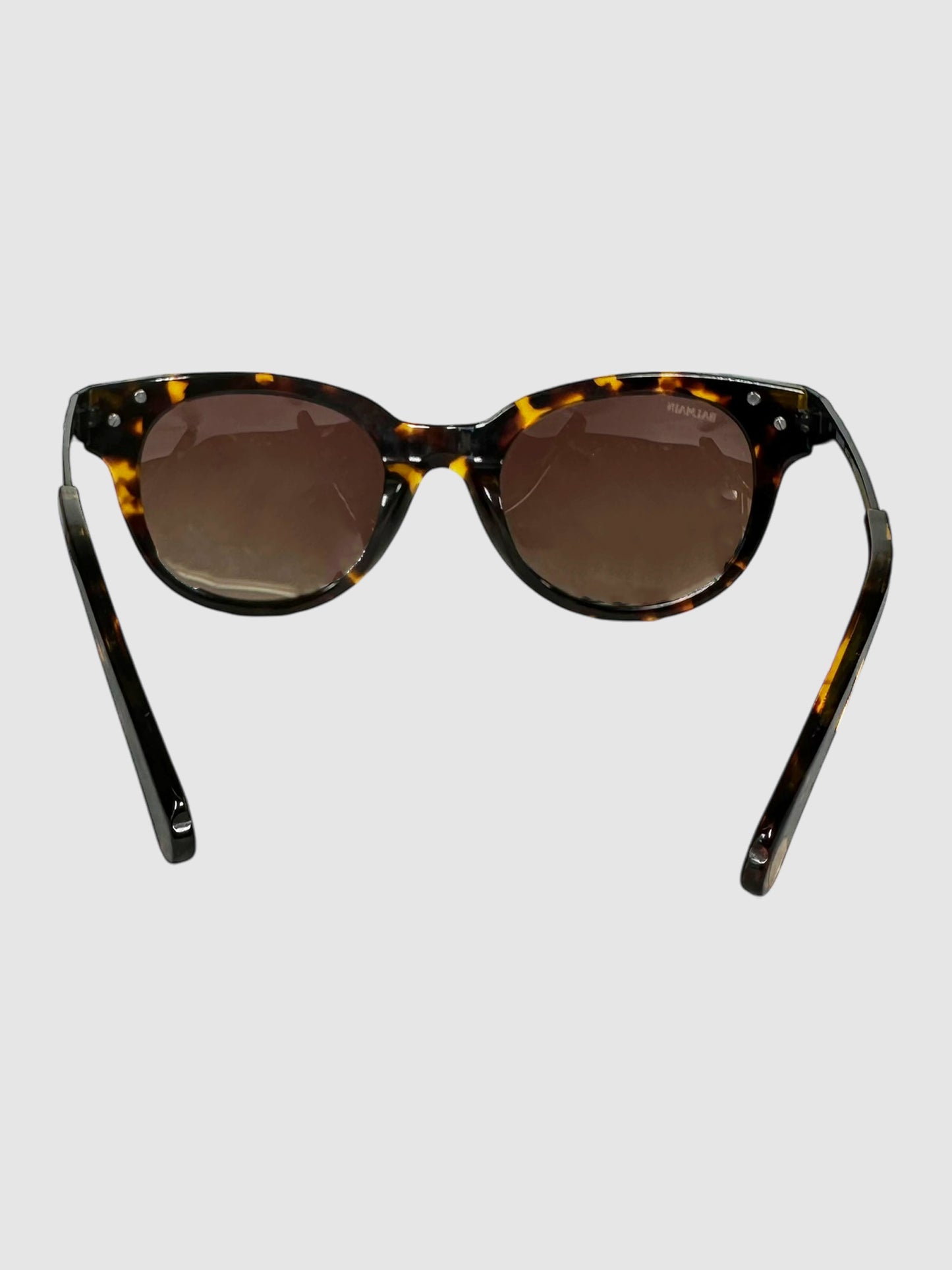 Modified Cat Eye Tortoiseshell Sunglasses